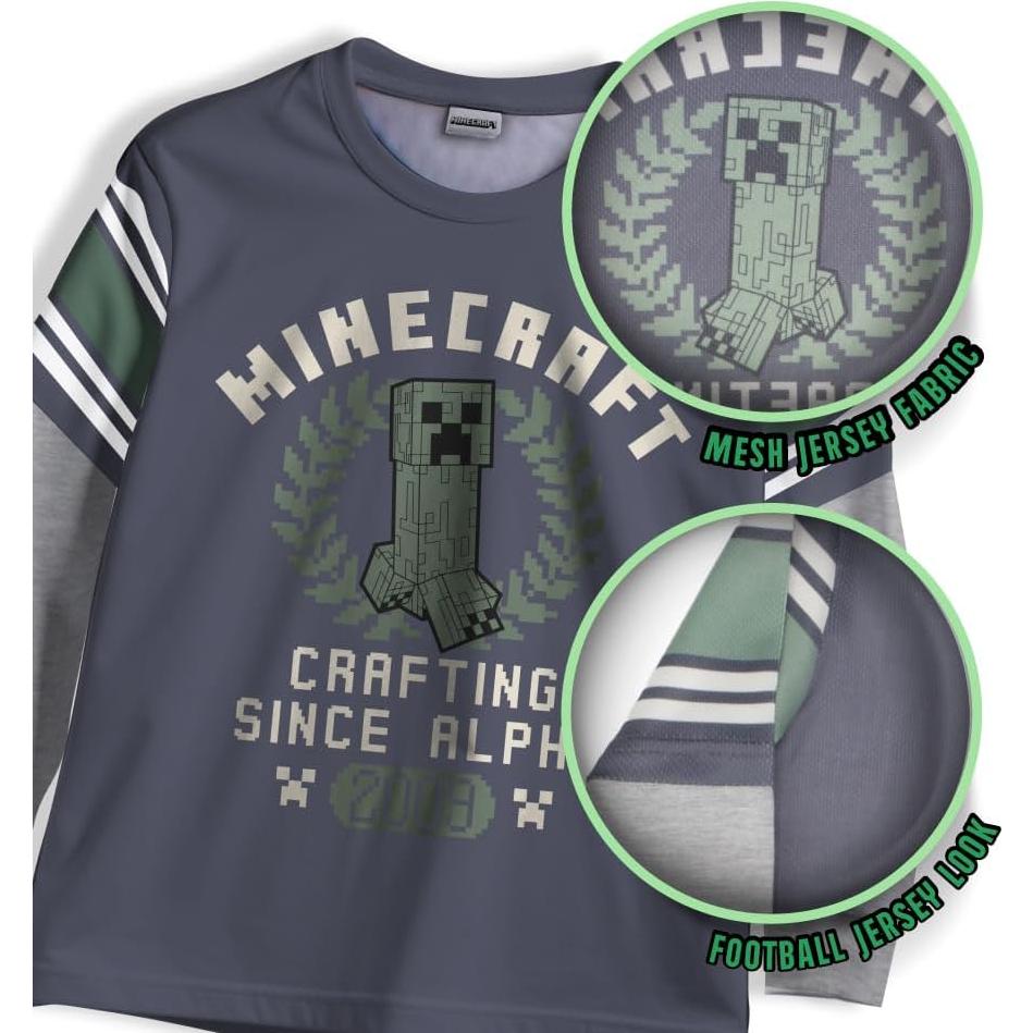 Conjunto de Ropa Minecraft para Niños - Camiseta y Jogger