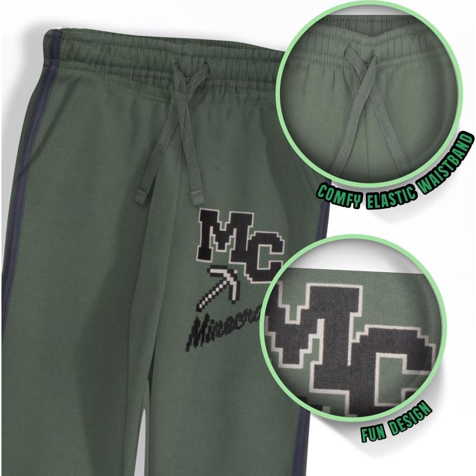 Conjunto de Ropa Minecraft para Niños - Camiseta y Jogger