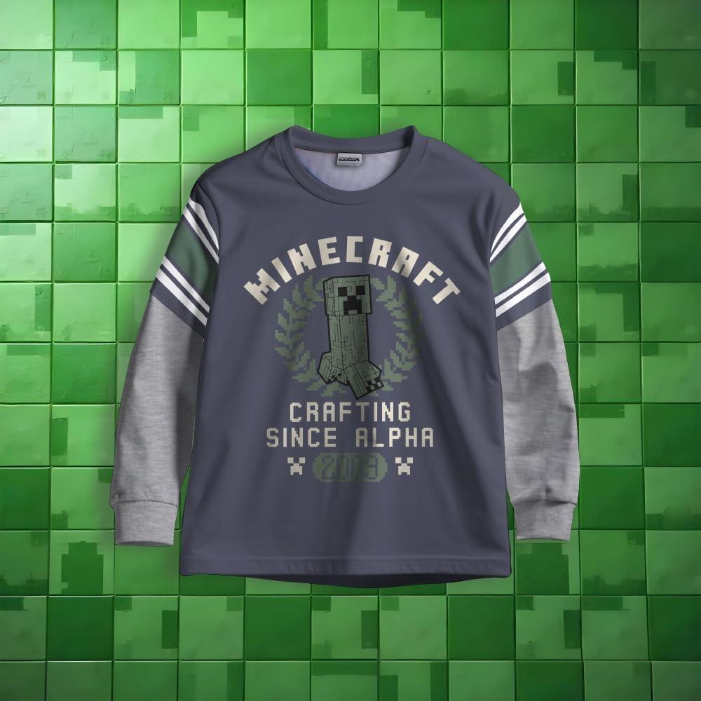 Conjunto de Ropa Minecraft para Niños - Camiseta y Jogger