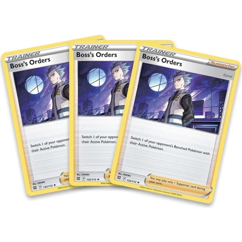 Colección de Torneo Premium Pokémon Cyrus - 1 Carta Foil y 7 Paquetes