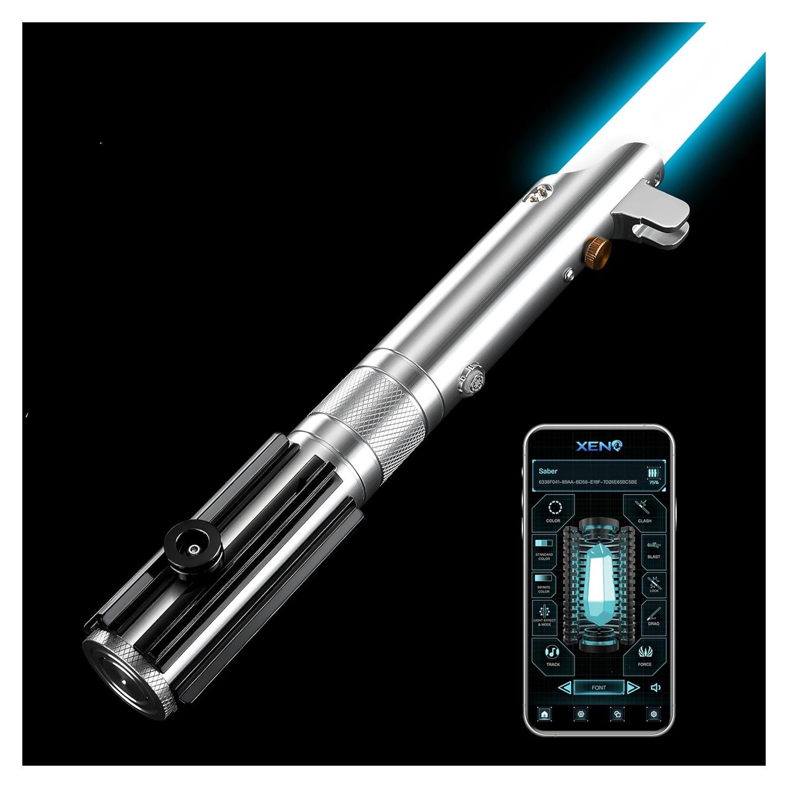 Sable de Luz ELESKOCO ANK RGB Control APP Mango Metal 111.76 cm