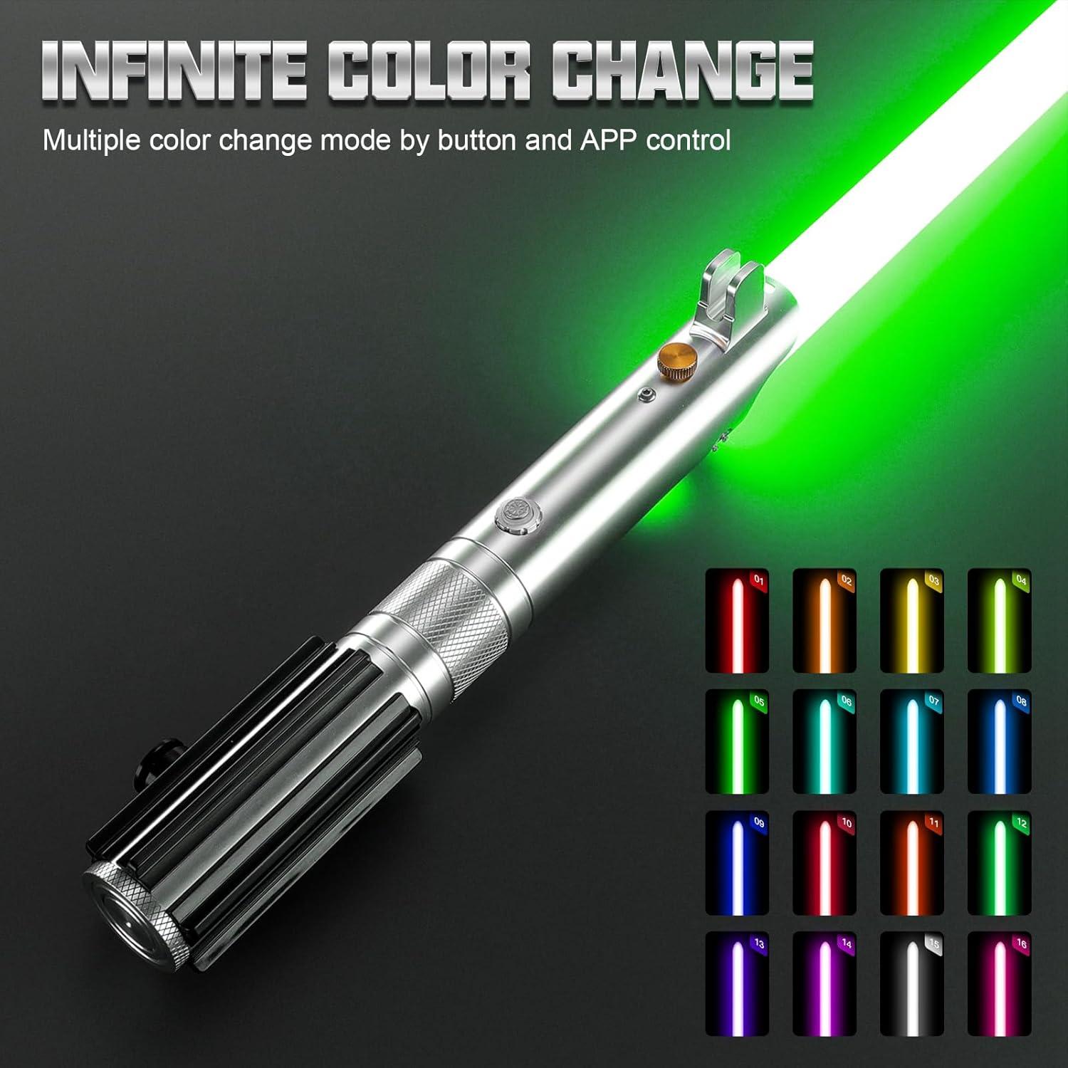 Sable de Luz ELESKOCO ANK RGB Control APP Mango Metal 111.76 cm