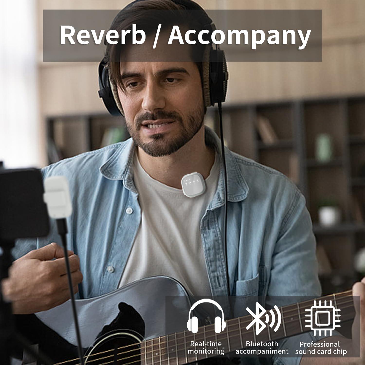 Micrófono Inalámbrico Lavalier Tokdance TDS7 para Vlogging