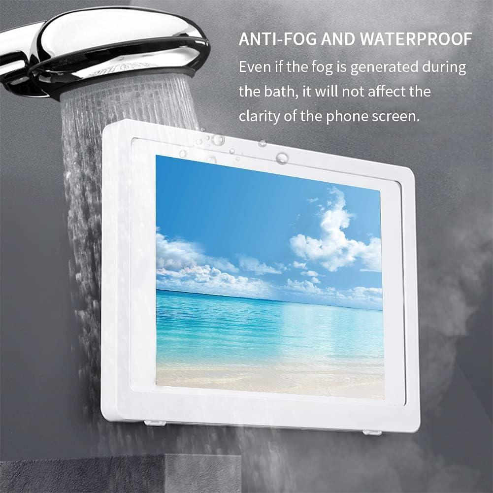 Soporte para Teléfono y Tableta en Ducha Saycker Blanco