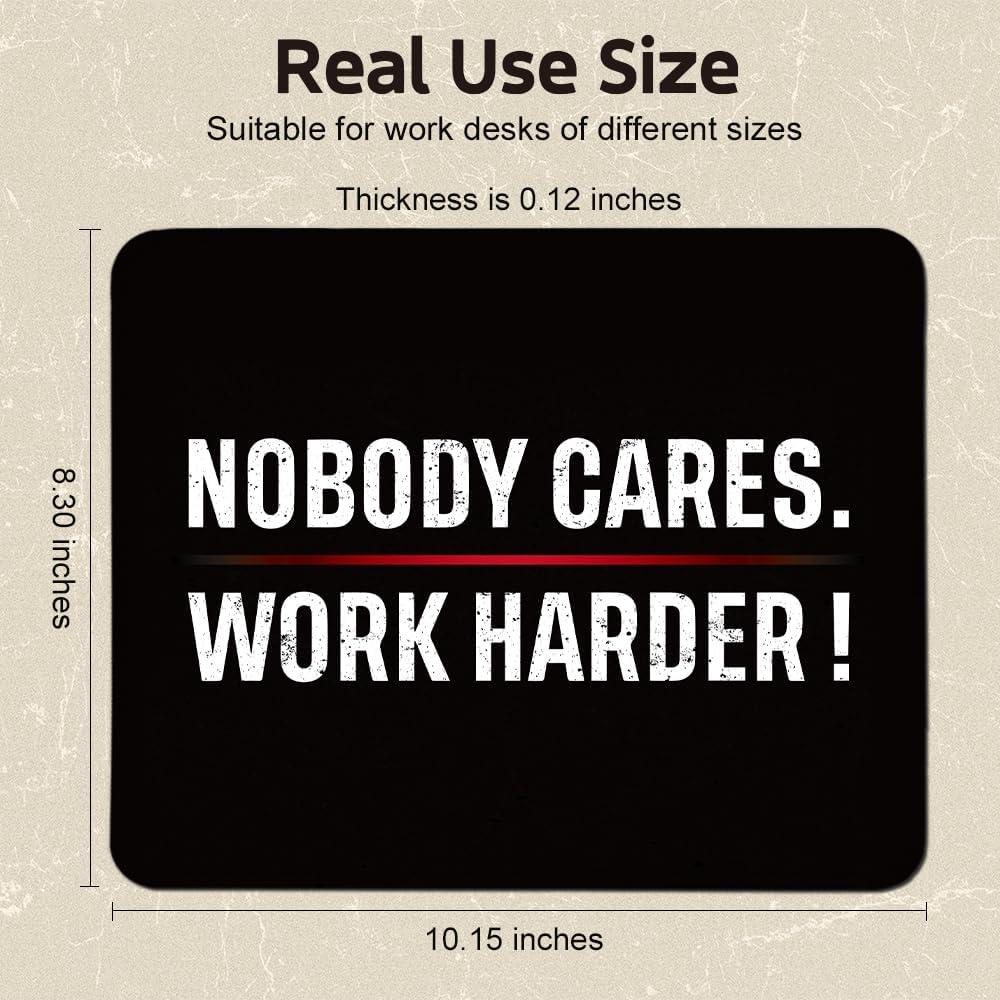 Alfombrilla de Ratón PUVOXHO Antideslizante 25.8x21cm Negra