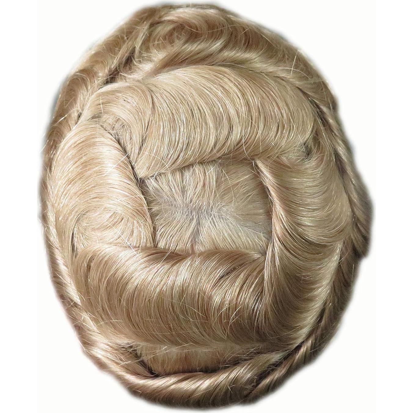 Toupee para hombres Hair Nature 20x25cm cabello humano rubio