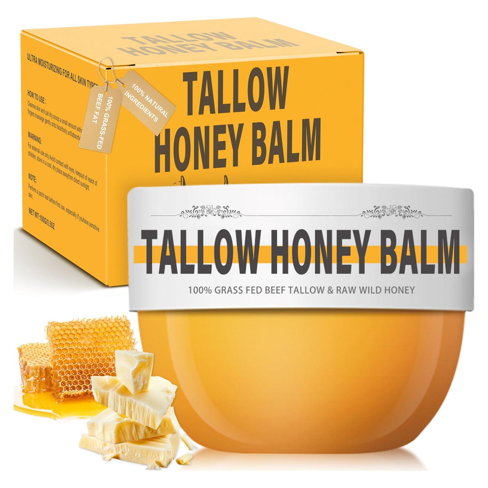 Bálsamo Hidratante de Grasa de Res GADMLURY 100g con Miel