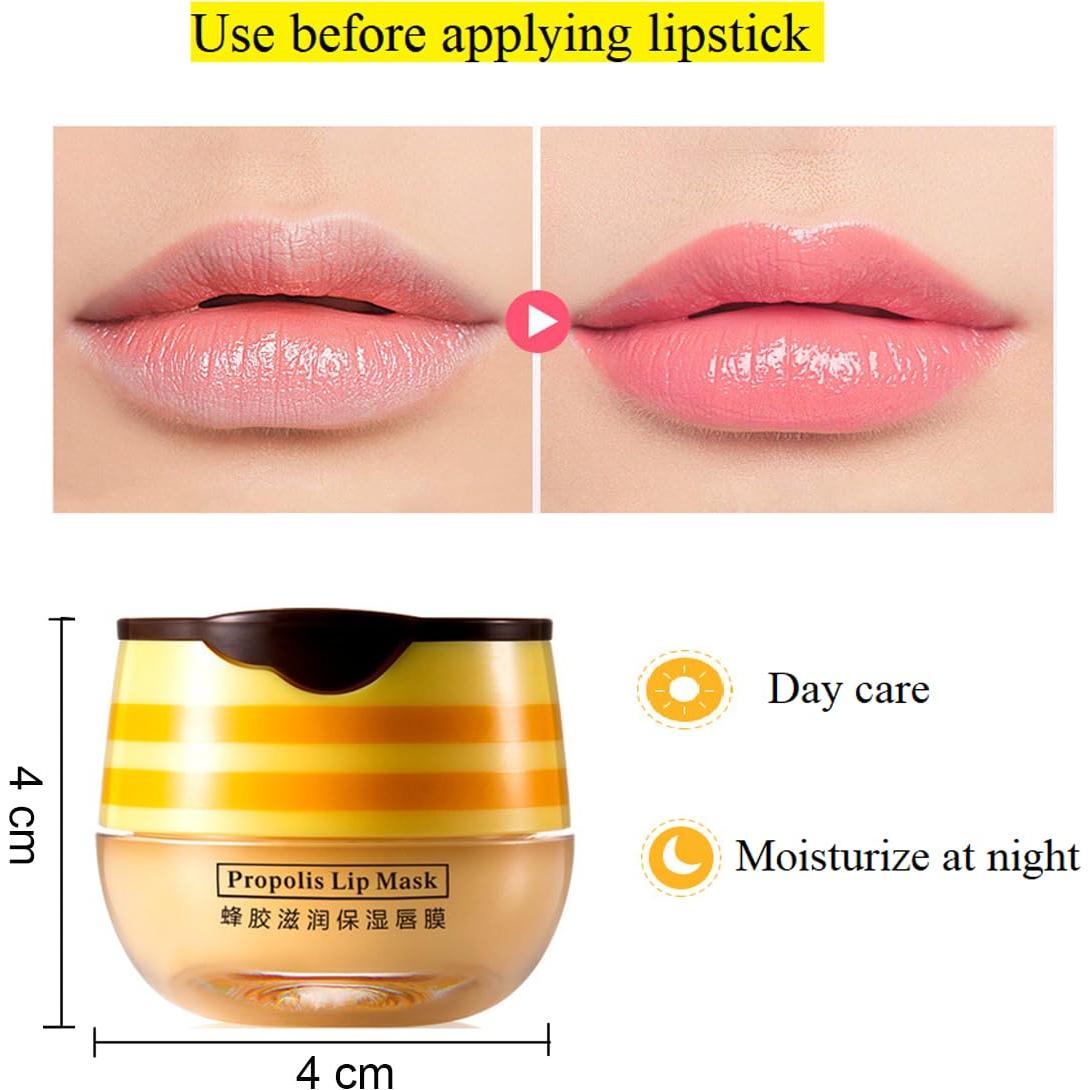 Bálsamo Labial de Miel 4 PCS WenFeng Hidratante y Nutritivo