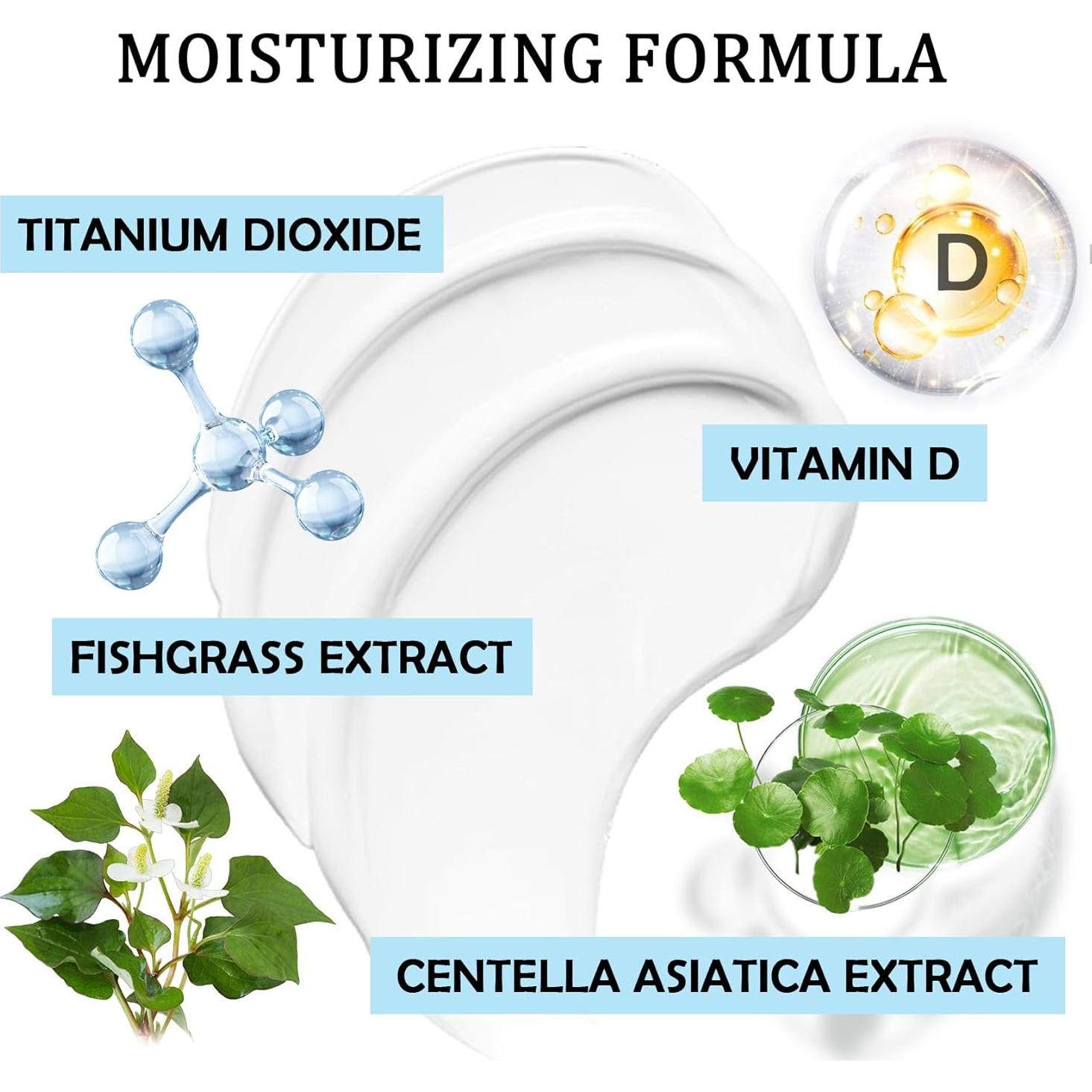 Protector Solar Facial Hidratante SPF 50+ PA++++ XMXueMei 50g