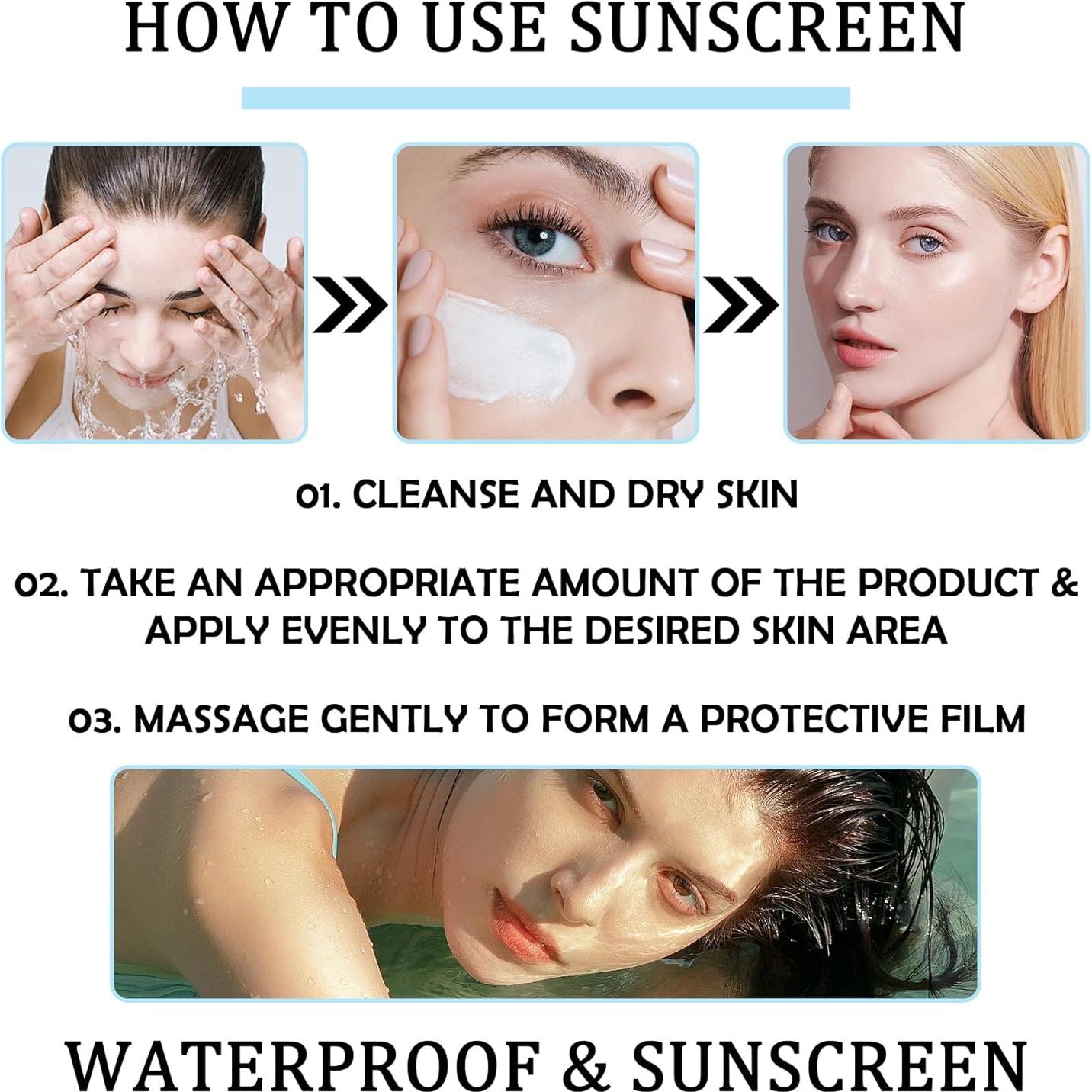 Protector Solar Facial Hidratante SPF 50+ PA++++ XMXueMei 50g