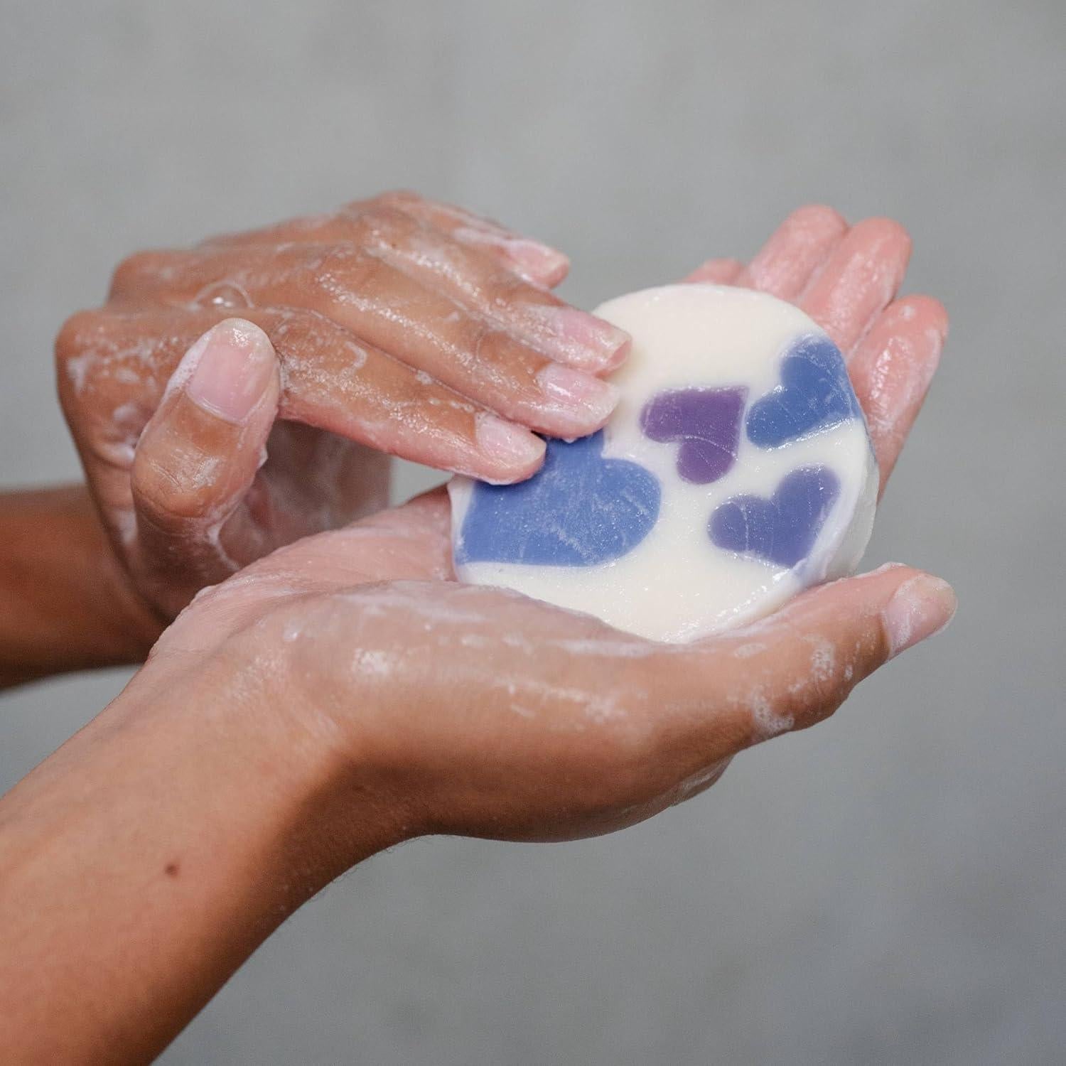 Jabón Natural Anihana 120g con Aceite de Coco y Lavanda