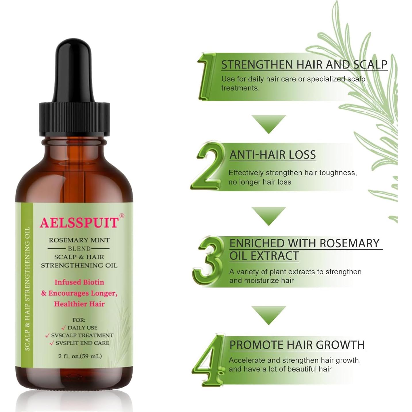 Aceite Esencial de Romero Orgánico 59.87ml - Crecimiento Cabello