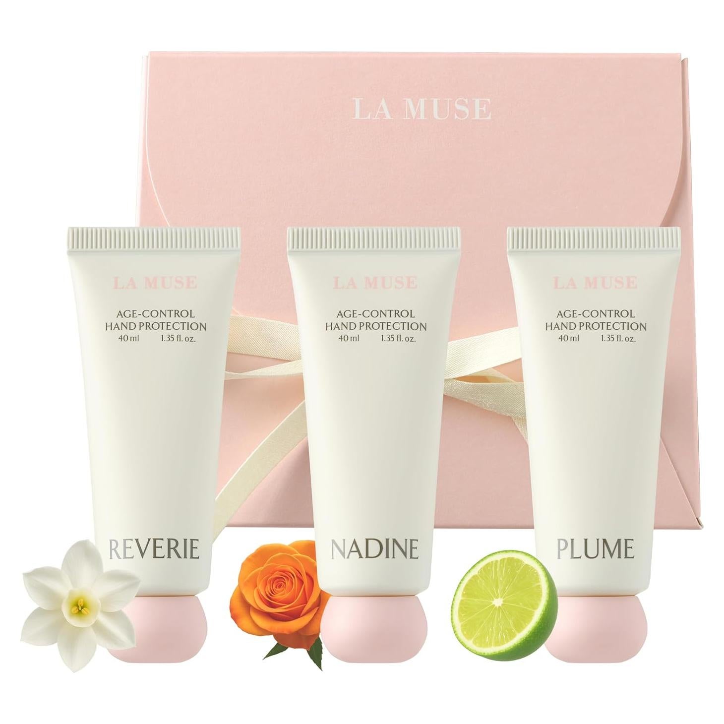 Crema de Manos Antienvejecimiento LA MUSE - Set de 3 Fragancias