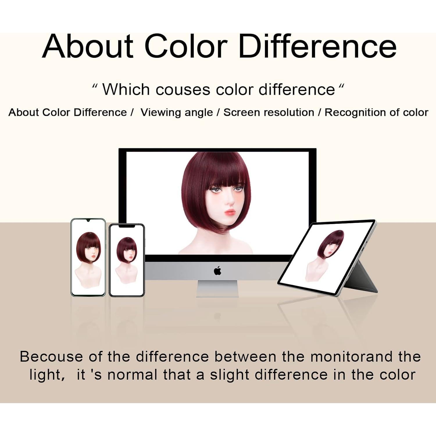 Peluca Bob Burdeos Aida Ble Sintética Corta para Mujeres