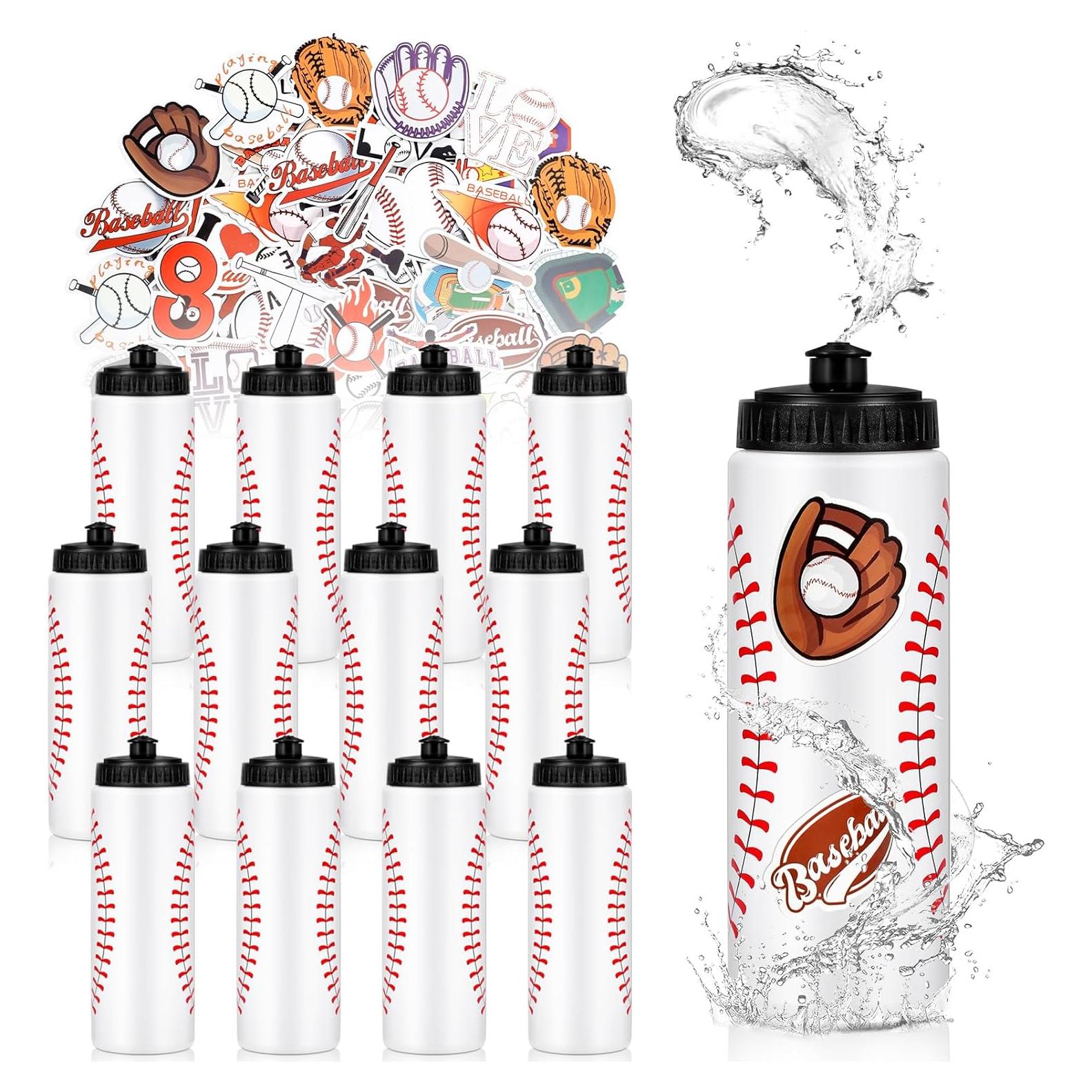 Botellas de Agua de Béisbol DI QIU REN 12 Pcs 590 ml