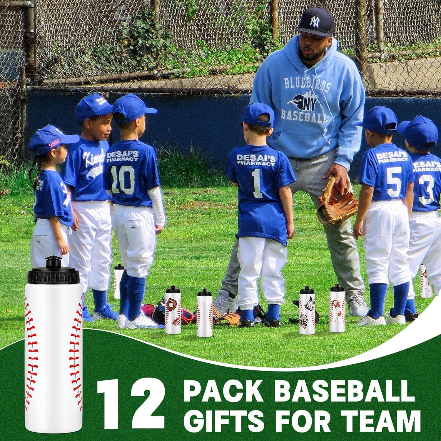 Botellas de Agua de Béisbol DI QIU REN 12 Pcs 590 ml