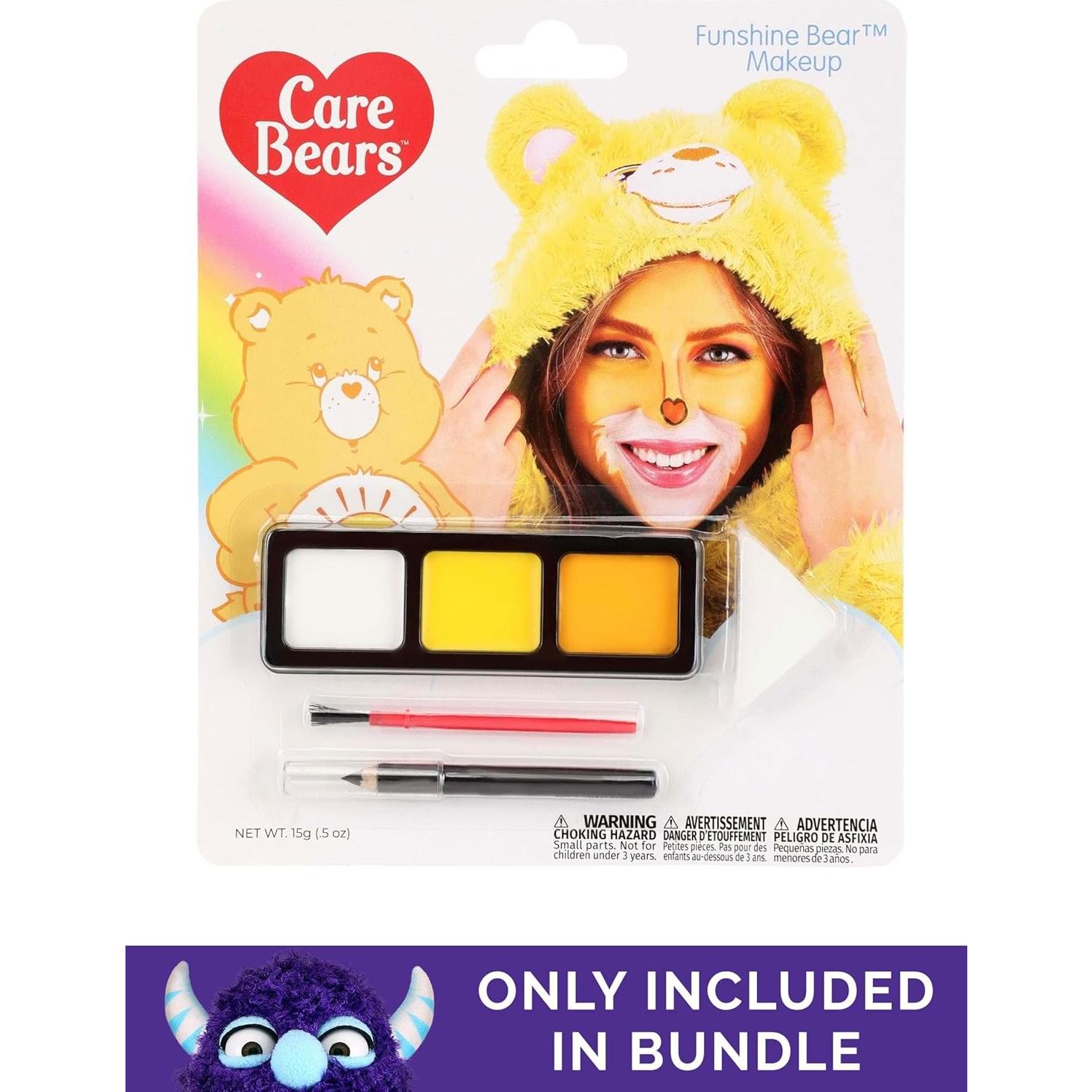 Kit de disfraz Care Bears Funshine Bear con diadema y parche