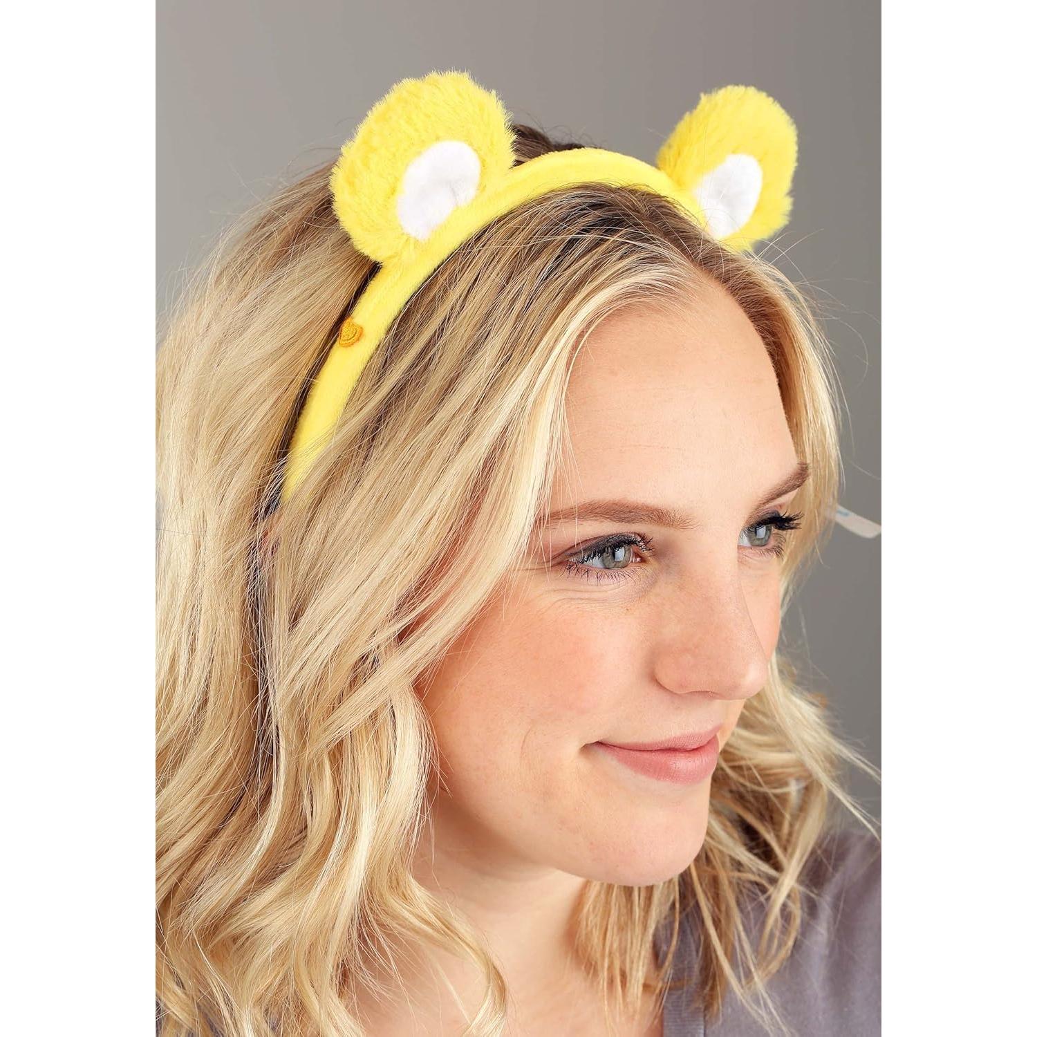 Kit de disfraz Care Bears Funshine Bear con diadema y parche