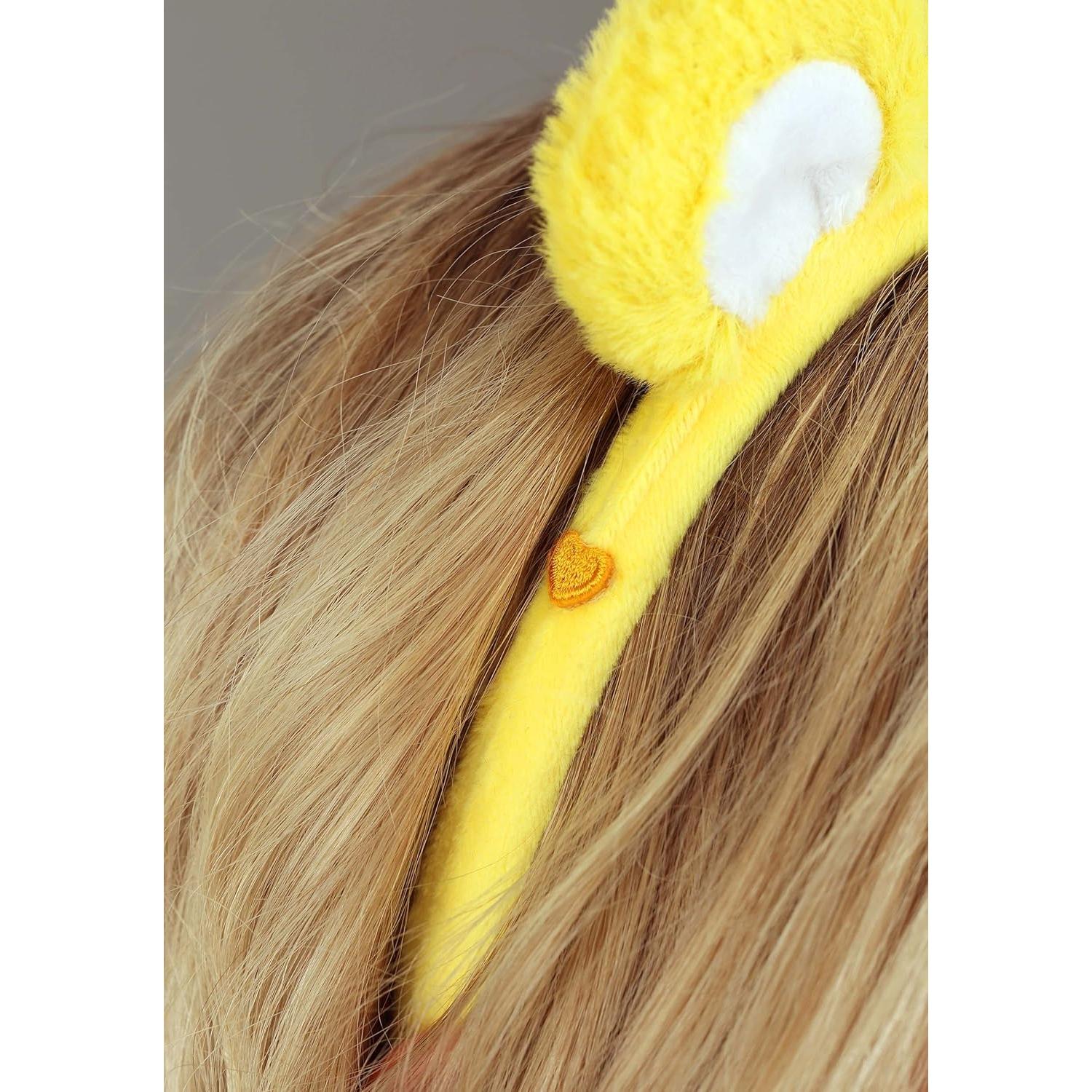 Kit de disfraz Care Bears Funshine Bear con diadema y parche