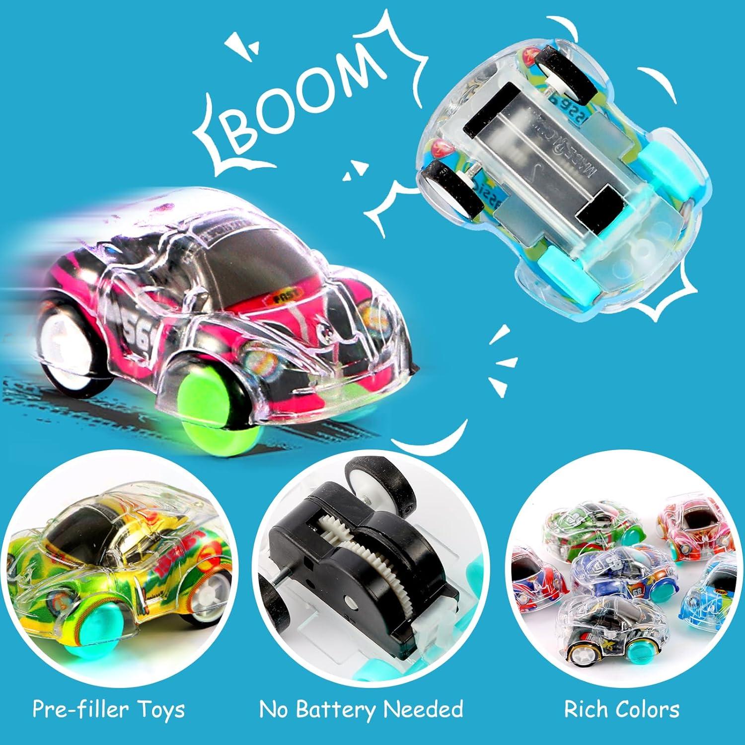 50 Mini Coches de Retroceso QSONSELL para Niños - Juguetes