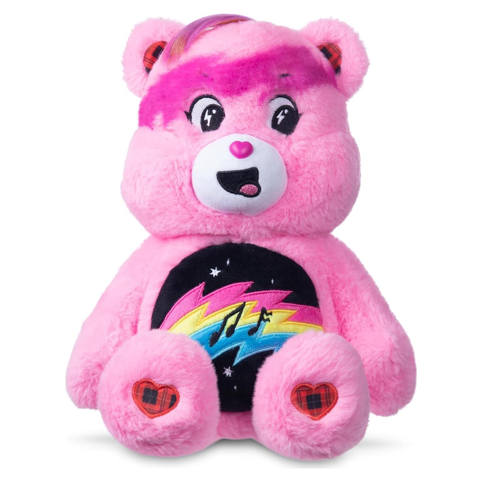 Peluche Care Bears Cheer Bear Rock-a-Lot 35.56 cm