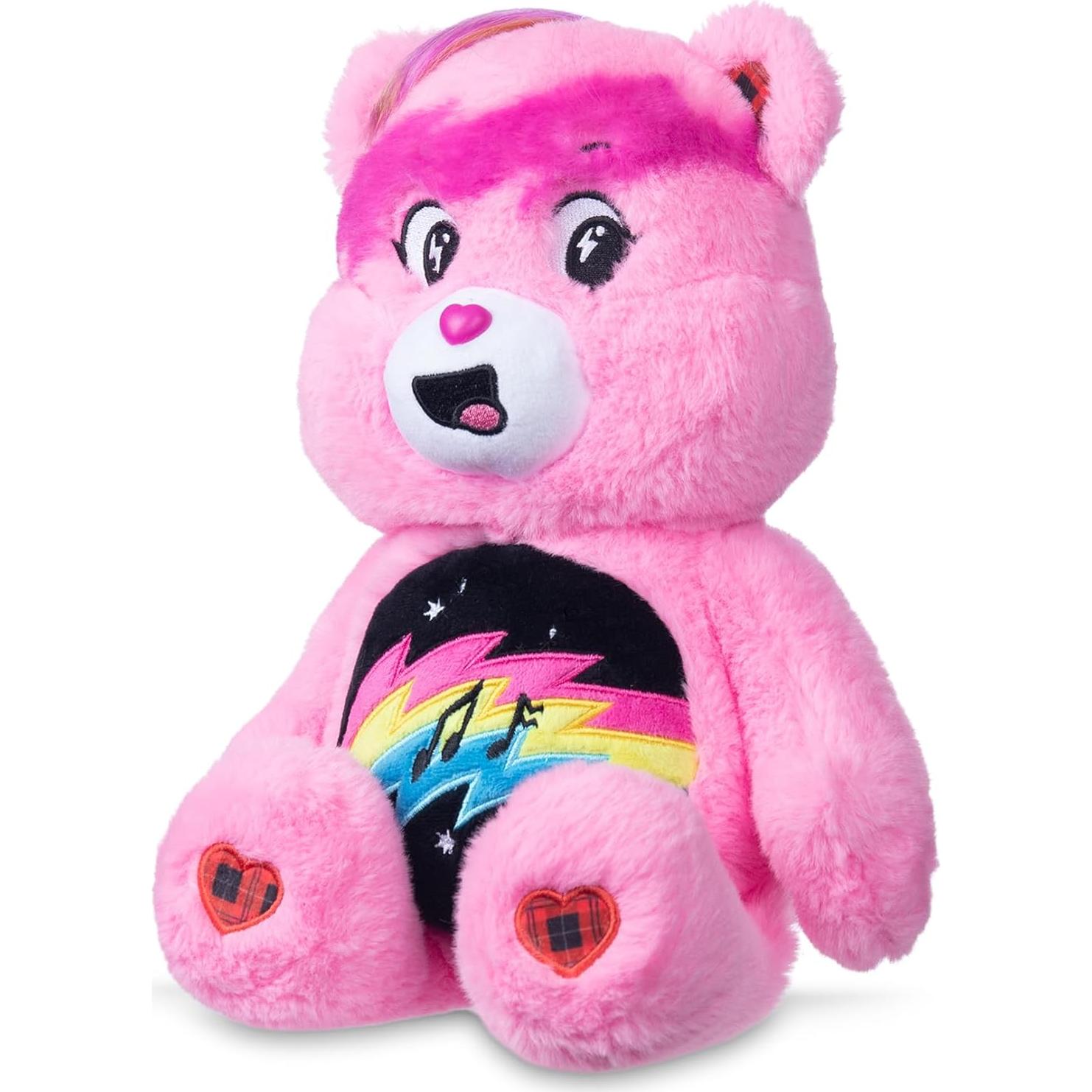 Peluche Care Bears Cheer Bear Rock-a-Lot 35.56 cm