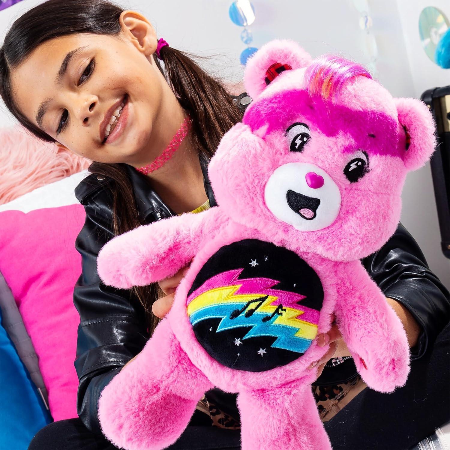 Peluche Care Bears Cheer Bear Rock-a-Lot 35.56 cm