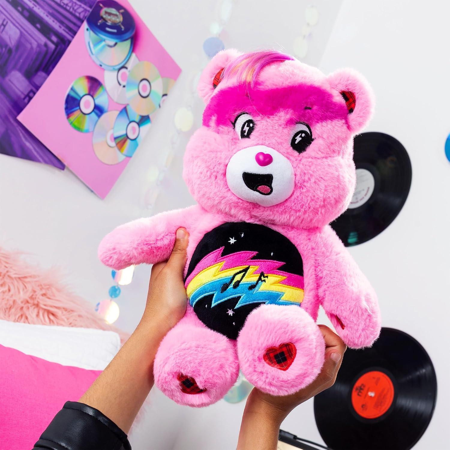 Peluche Care Bears Cheer Bear Rock-a-Lot 35.56 cm