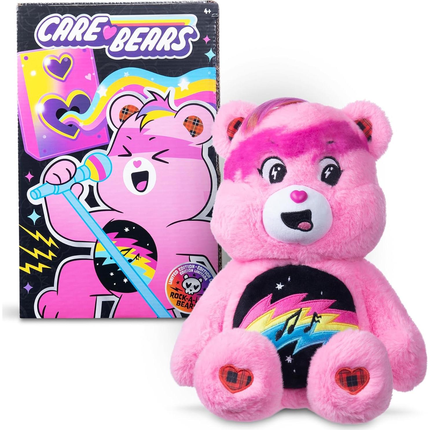 Peluche Care Bears Cheer Bear Rock-a-Lot 35.56 cm