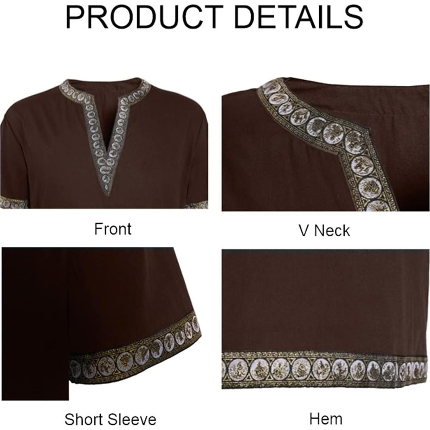 Túnica Medieval Caballero Escocés Pretifeel - LARP Halloween