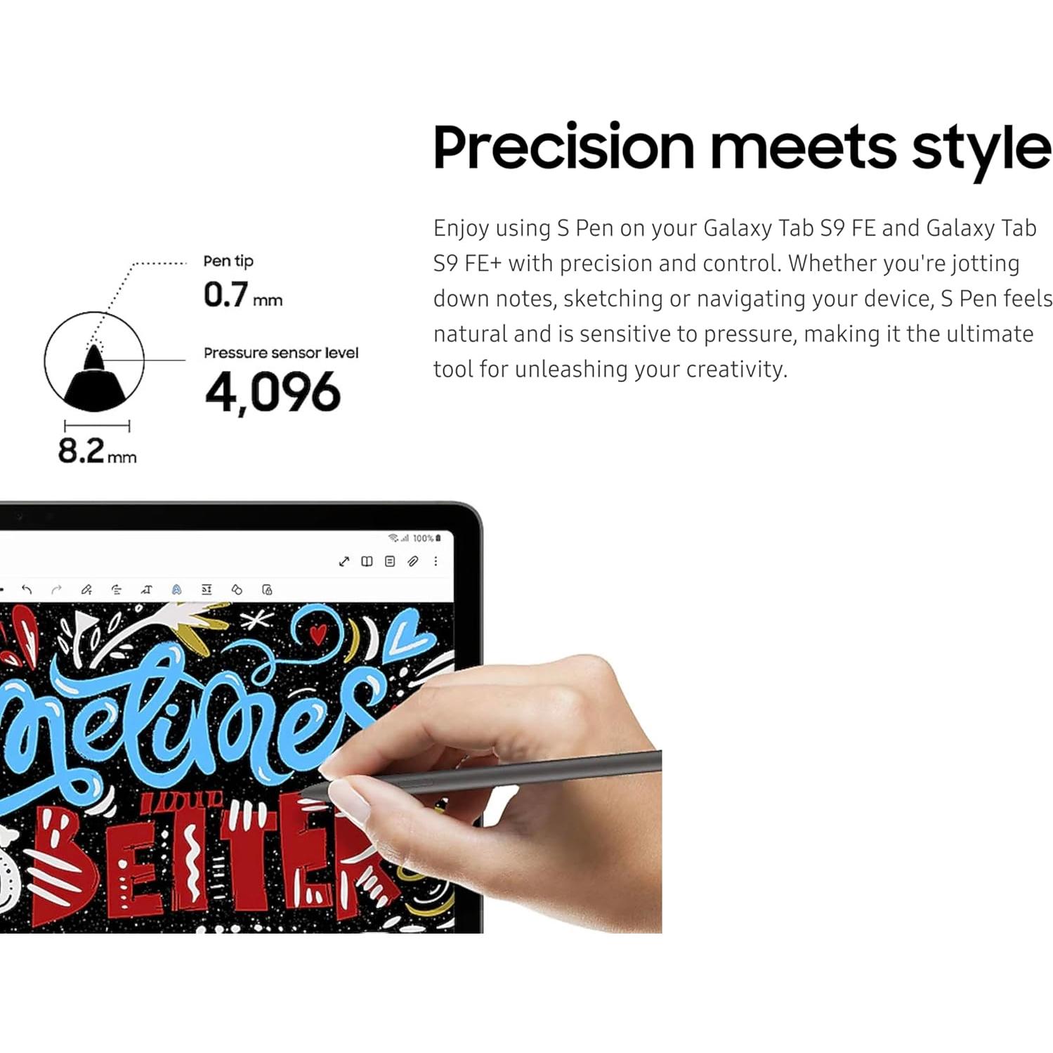 S Pen Reemplazo para Samsung Galaxy Tab S9 FE - Gris