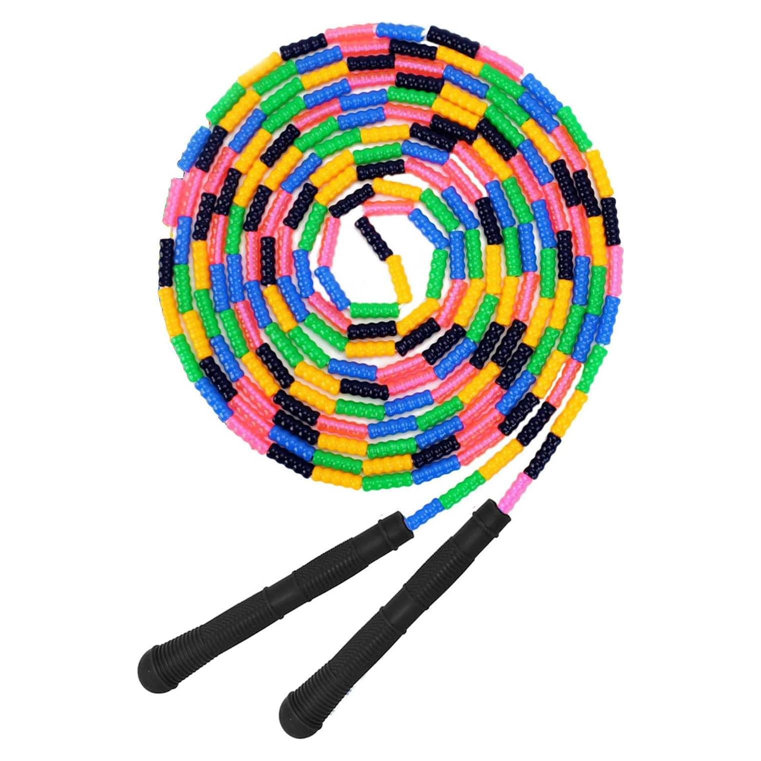 Cuerda de Salto ACEONE 4.98 m Ajustable con Perlas