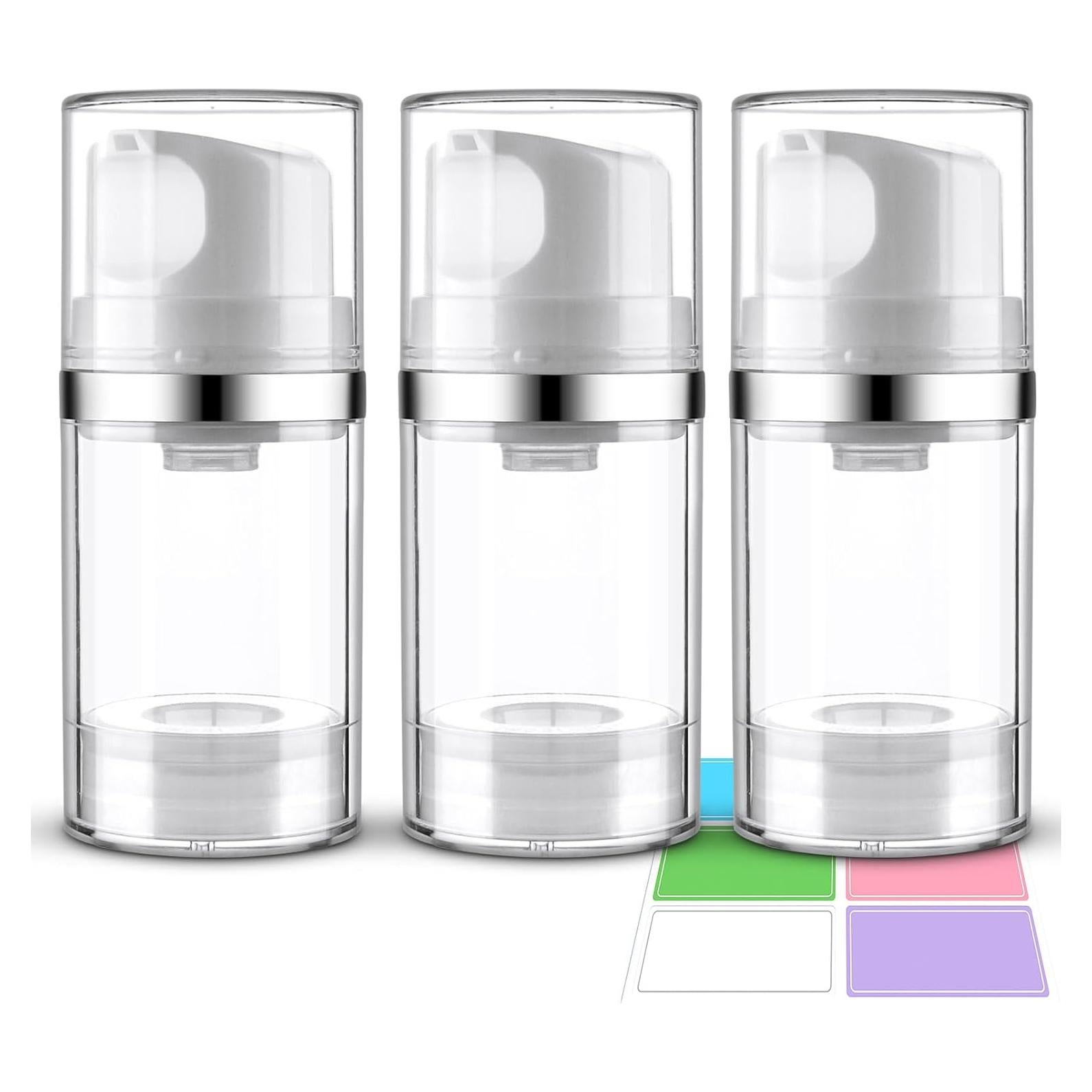Set de 3 Botellas de Bomba Sin Aire Decorniqu 50ml