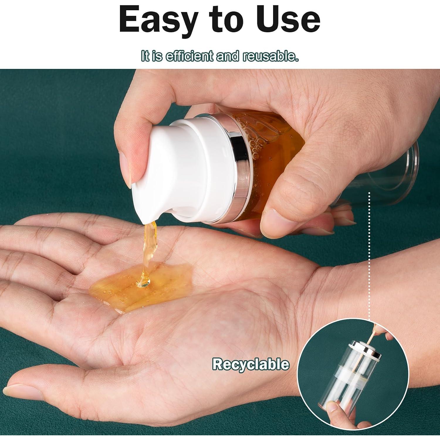 Set de 3 Botellas de Bomba Sin Aire Decorniqu 50ml