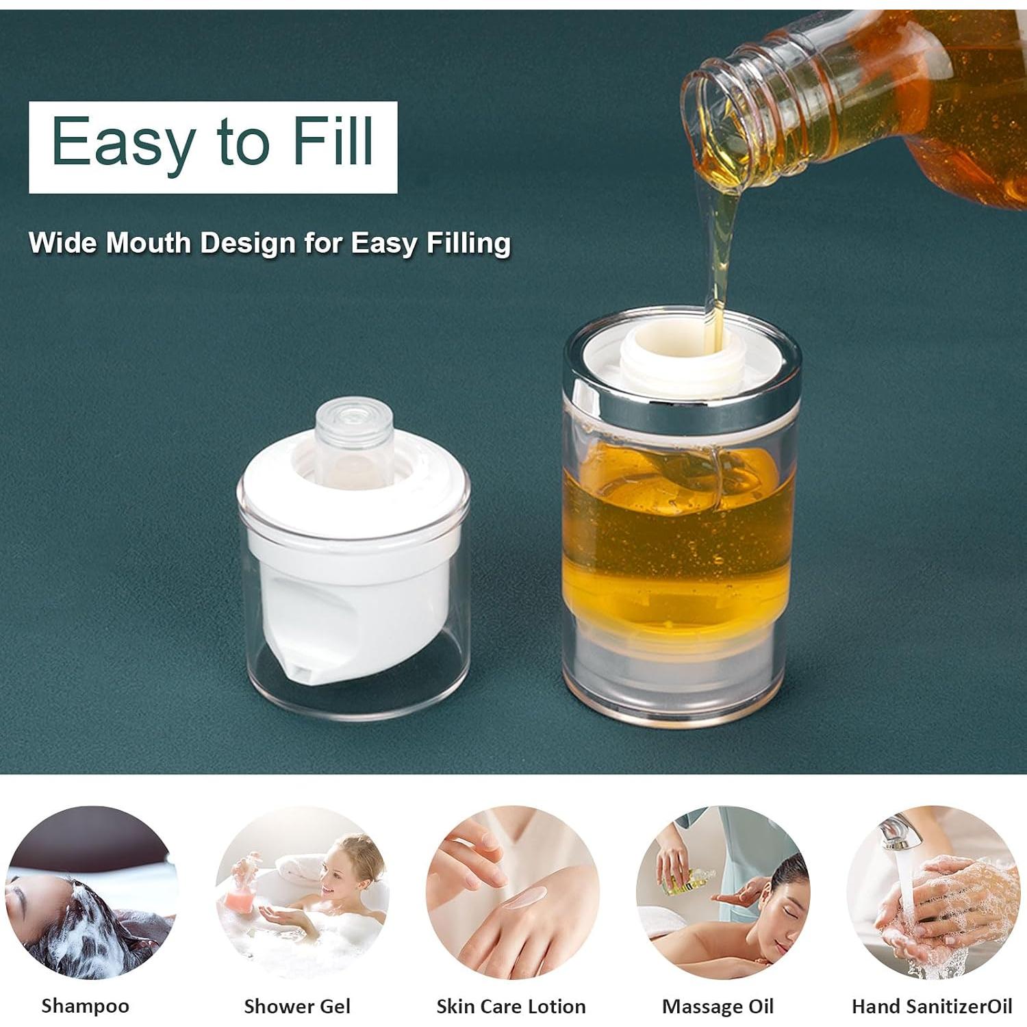 Set de 3 Botellas de Bomba Sin Aire Decorniqu 50ml