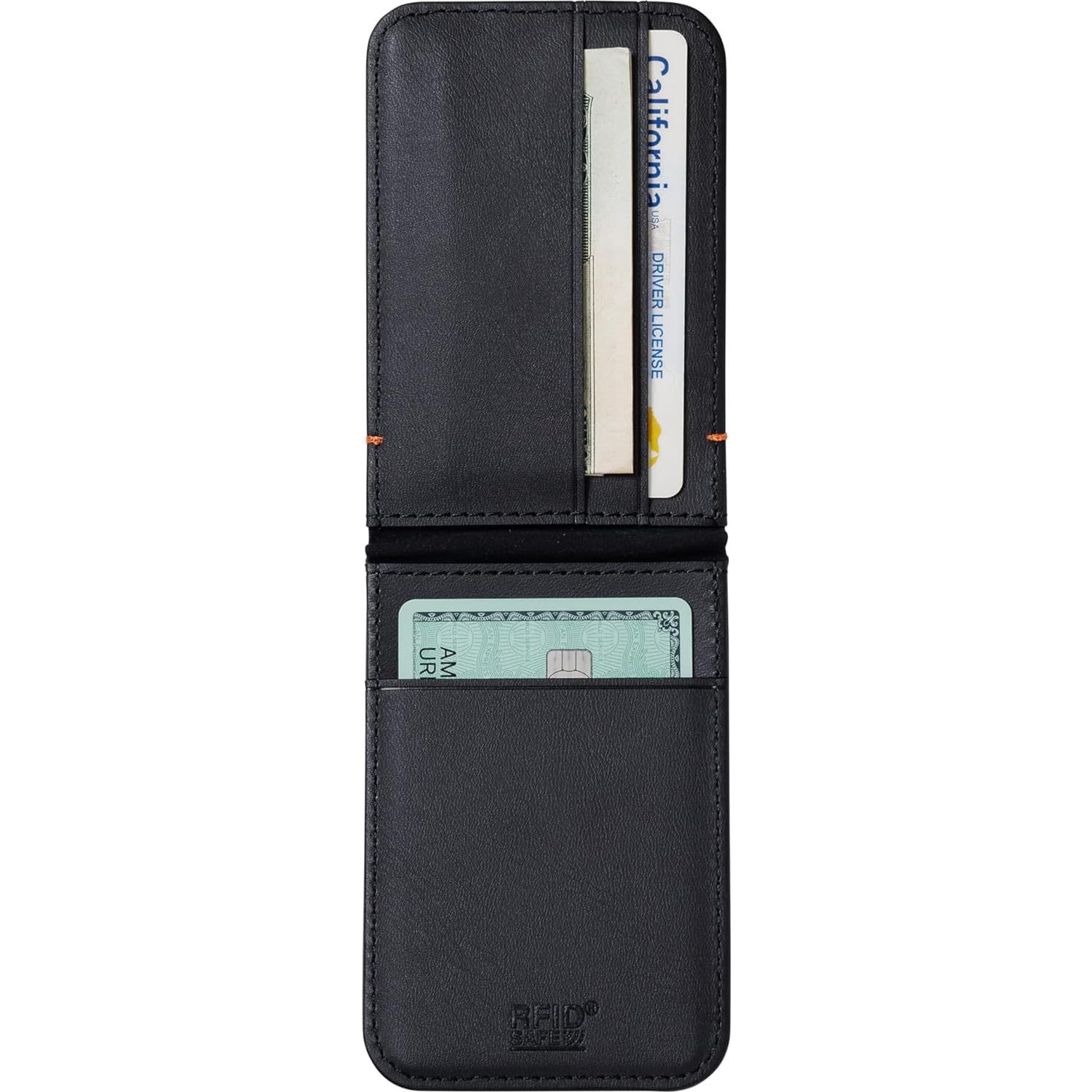 Cartera delgada UAG Metropolis Kevlar Negra con soporte MagSafe