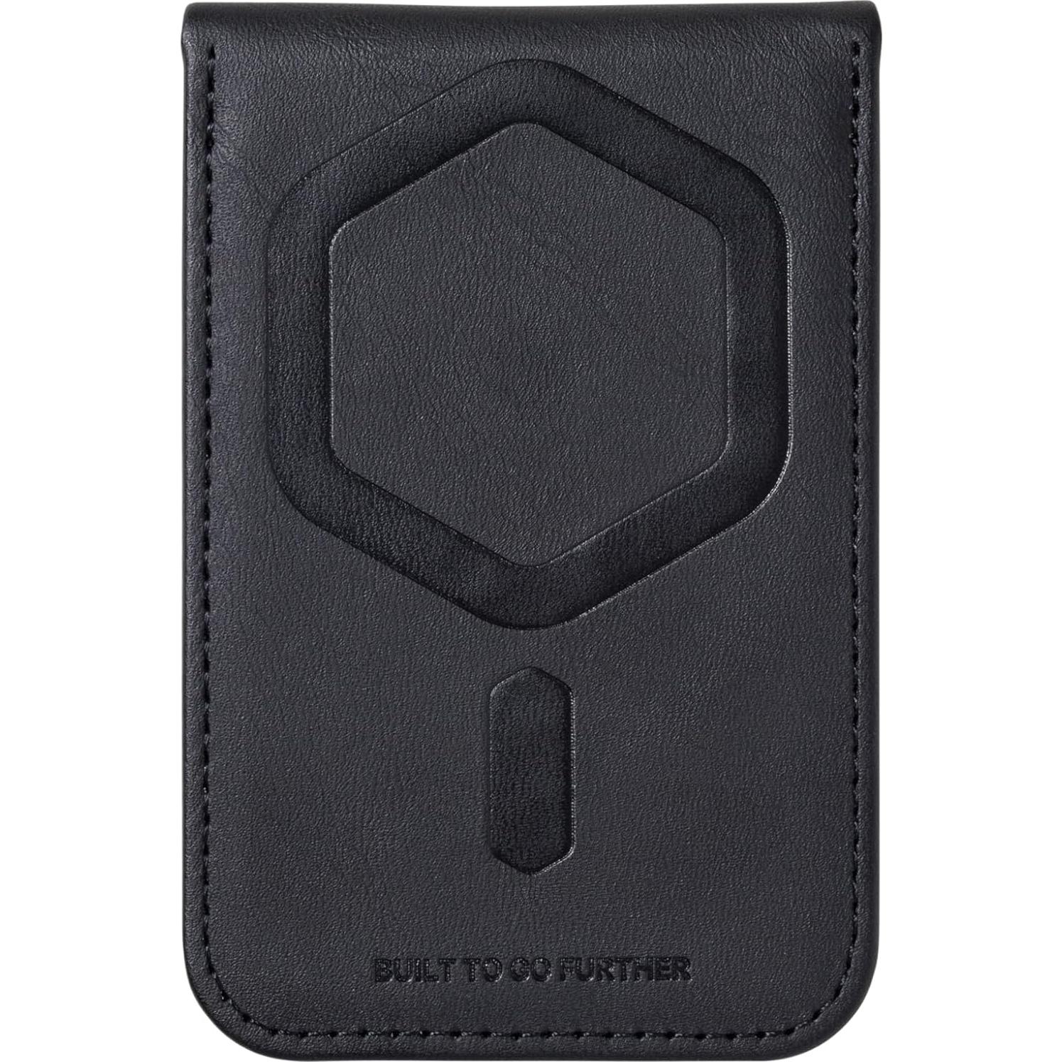 Cartera delgada UAG Metropolis Kevlar Negra con soporte MagSafe