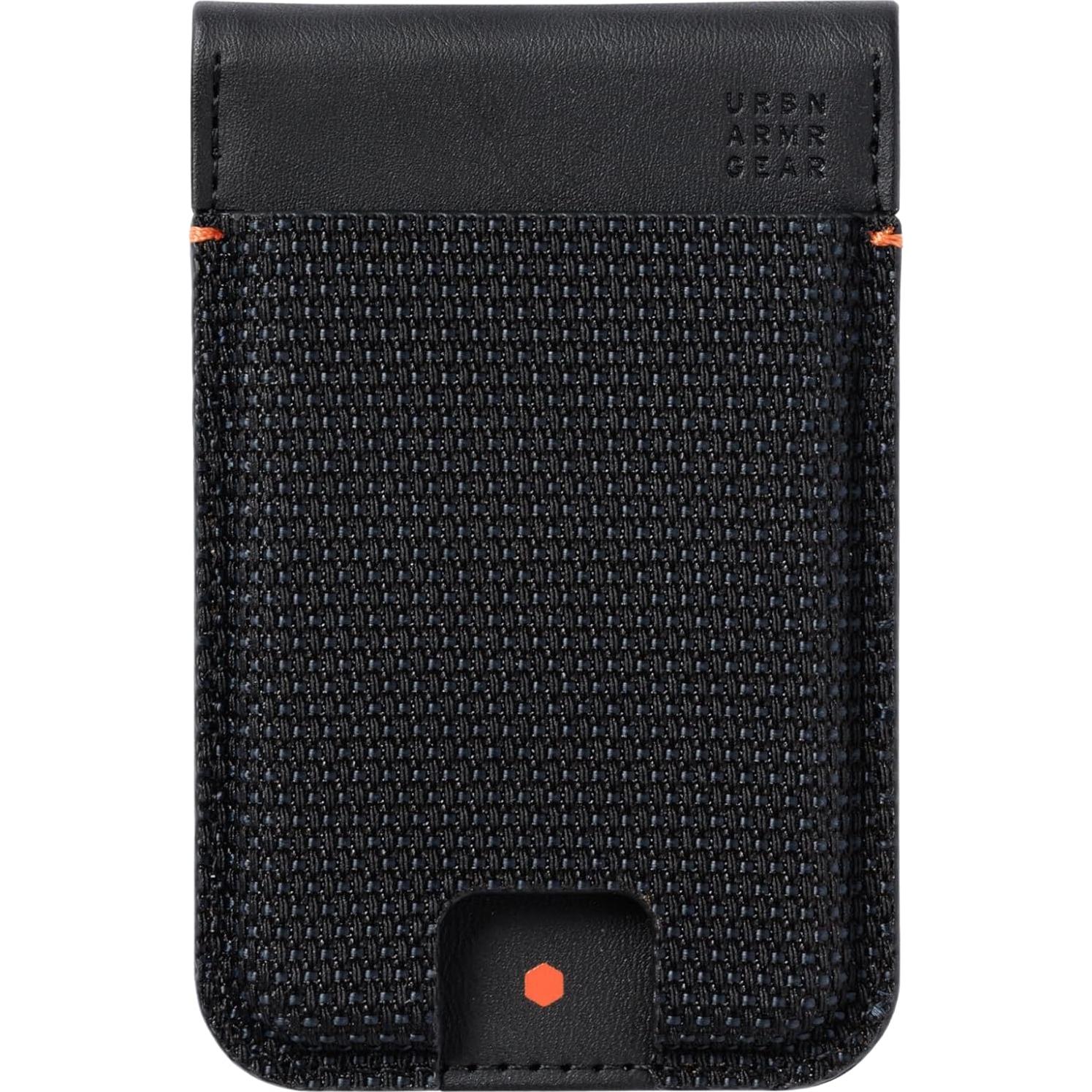 Cartera delgada UAG Metropolis Kevlar Negra con soporte MagSafe