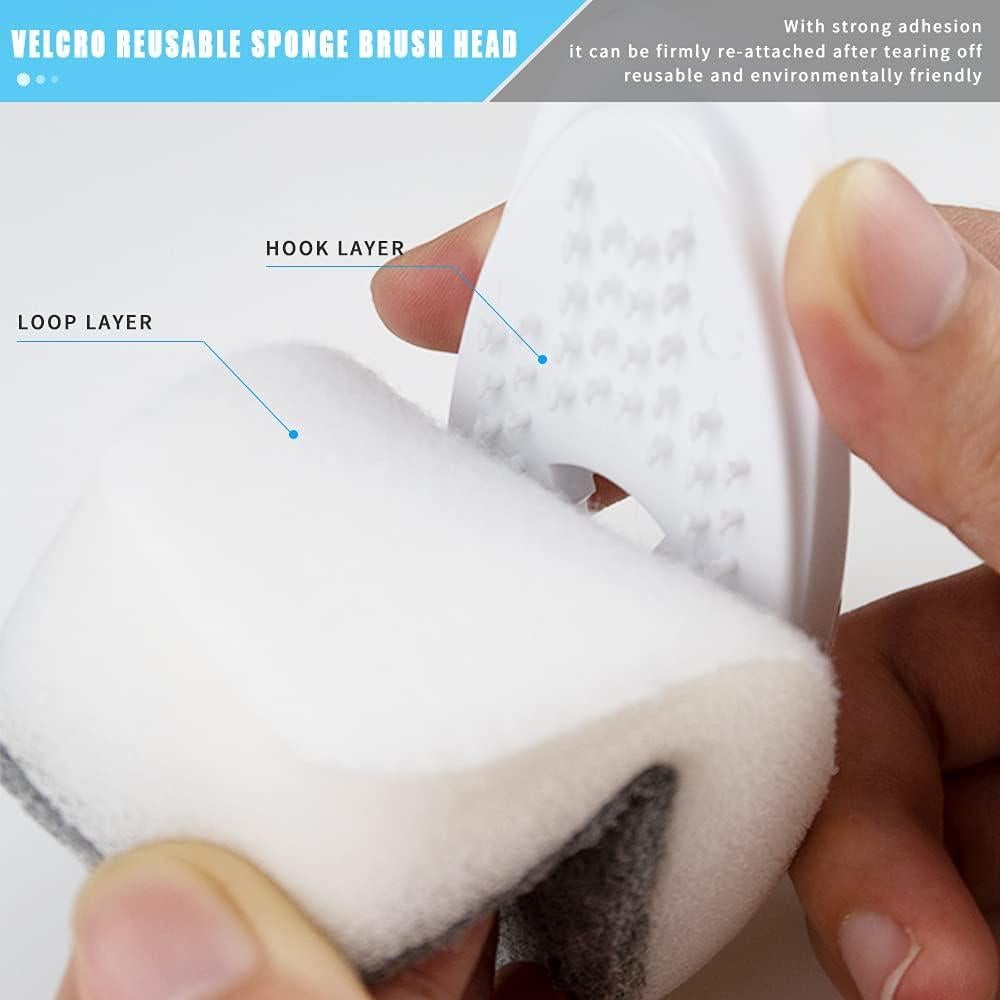 Juego de Cepillos para Limpiar Platos QUTHZZHY con Dispensador