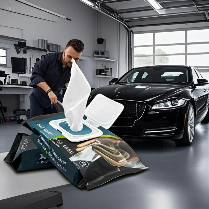 Toallitas de limpieza multi-superficie Qualifort, 240 unidades