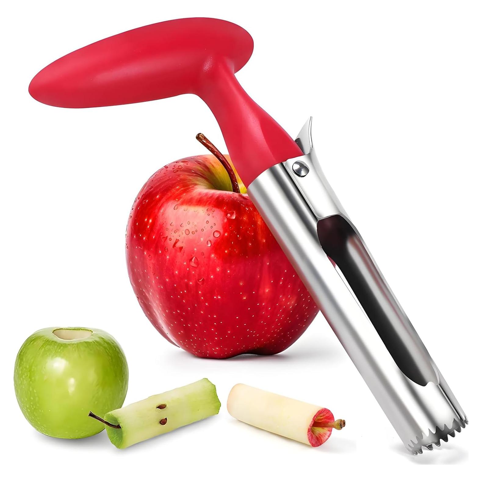 Descorazonador de Manzanas Kesttenn Acero Inoxidable Rojo