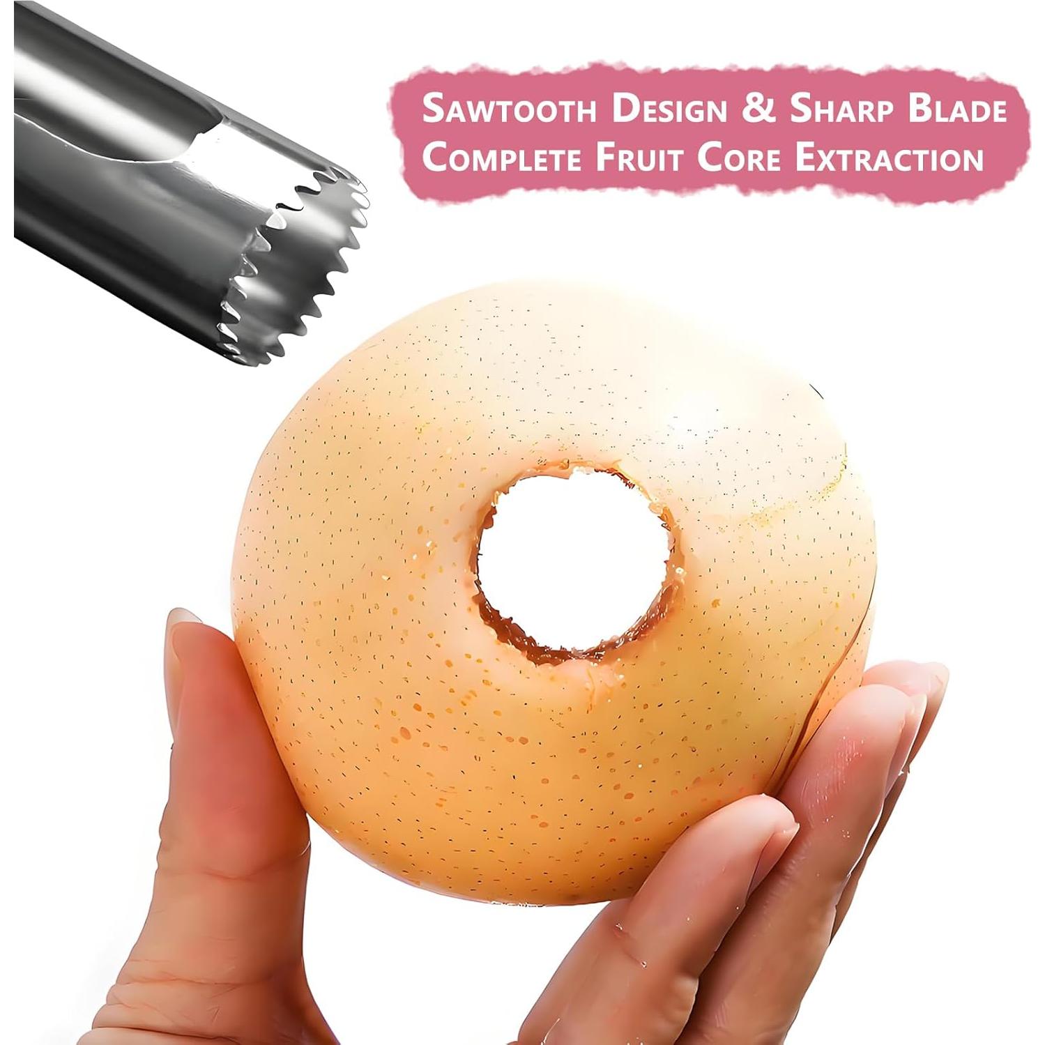 Descorazonador de Manzanas Kesttenn Acero Inoxidable Rojo