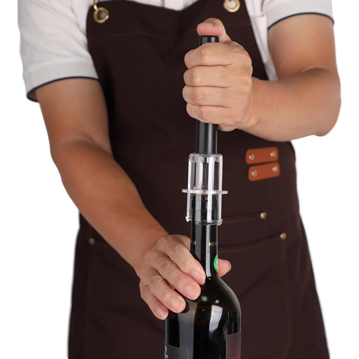 Abridor de Vino Hansengter con Bomba de Aire y Cortador