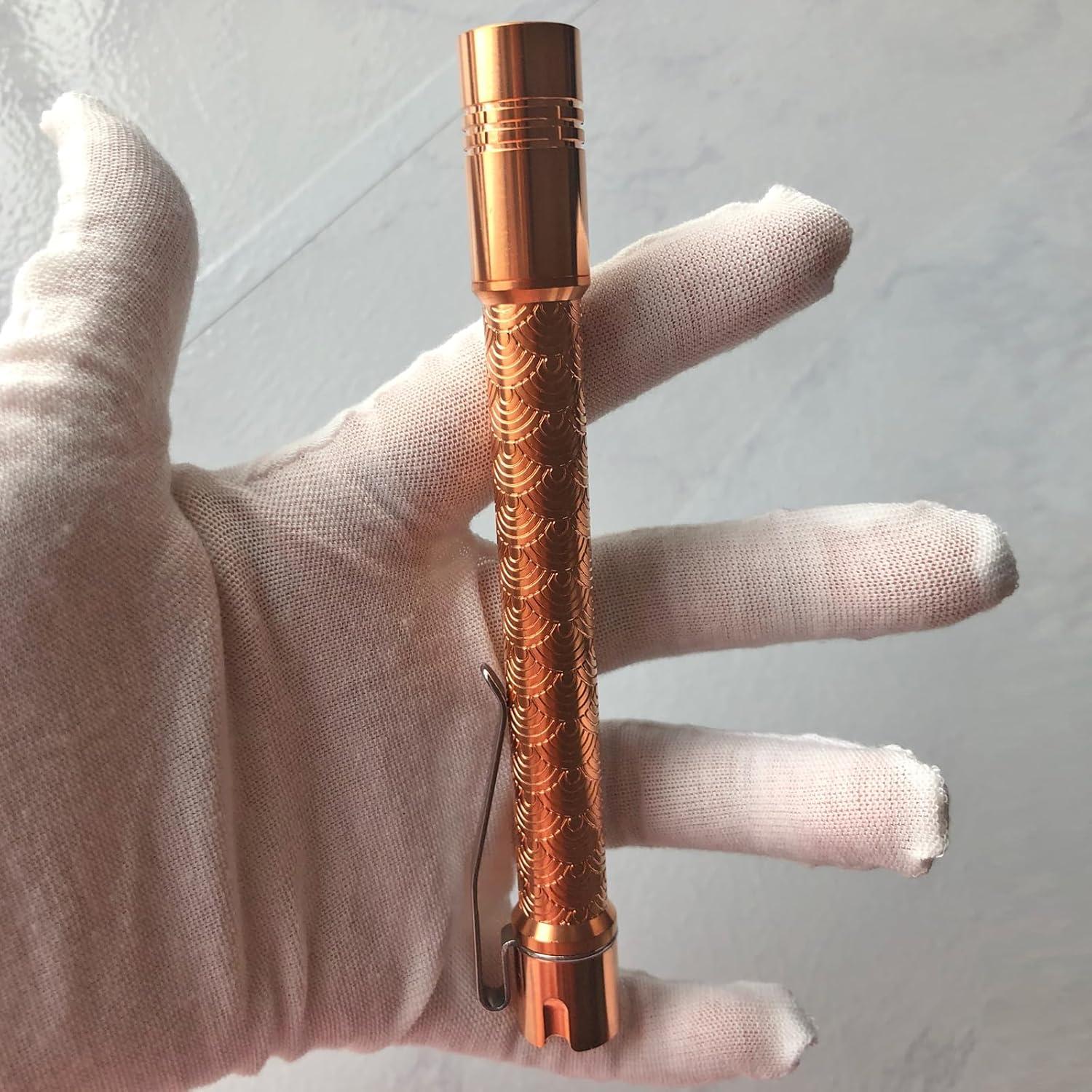 Linterna Mini LED Reylight de Cobre 6000K 13.4cm