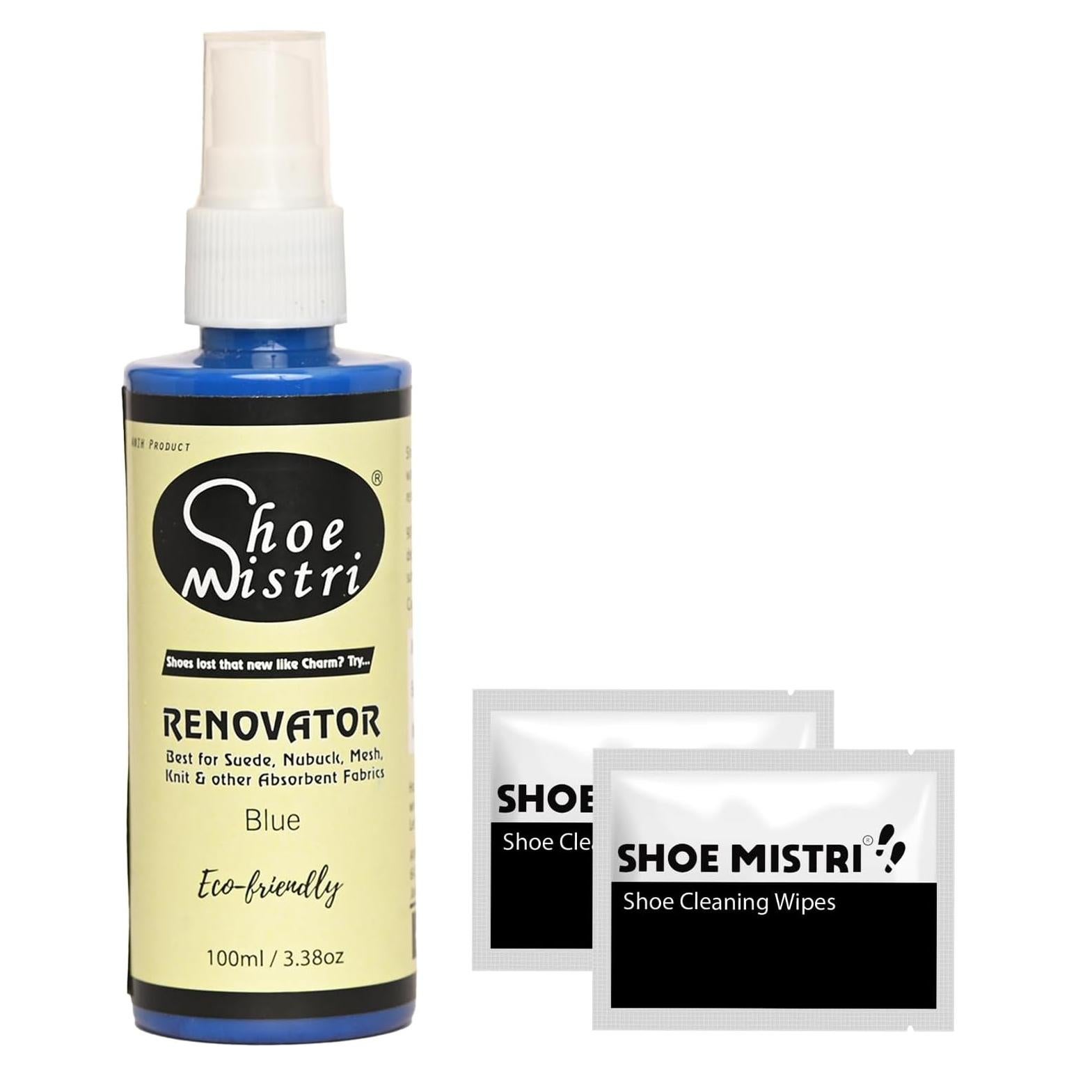 Renovador de Zapatos Shoe Mistri Spray Pulidor Ecológico 900ml