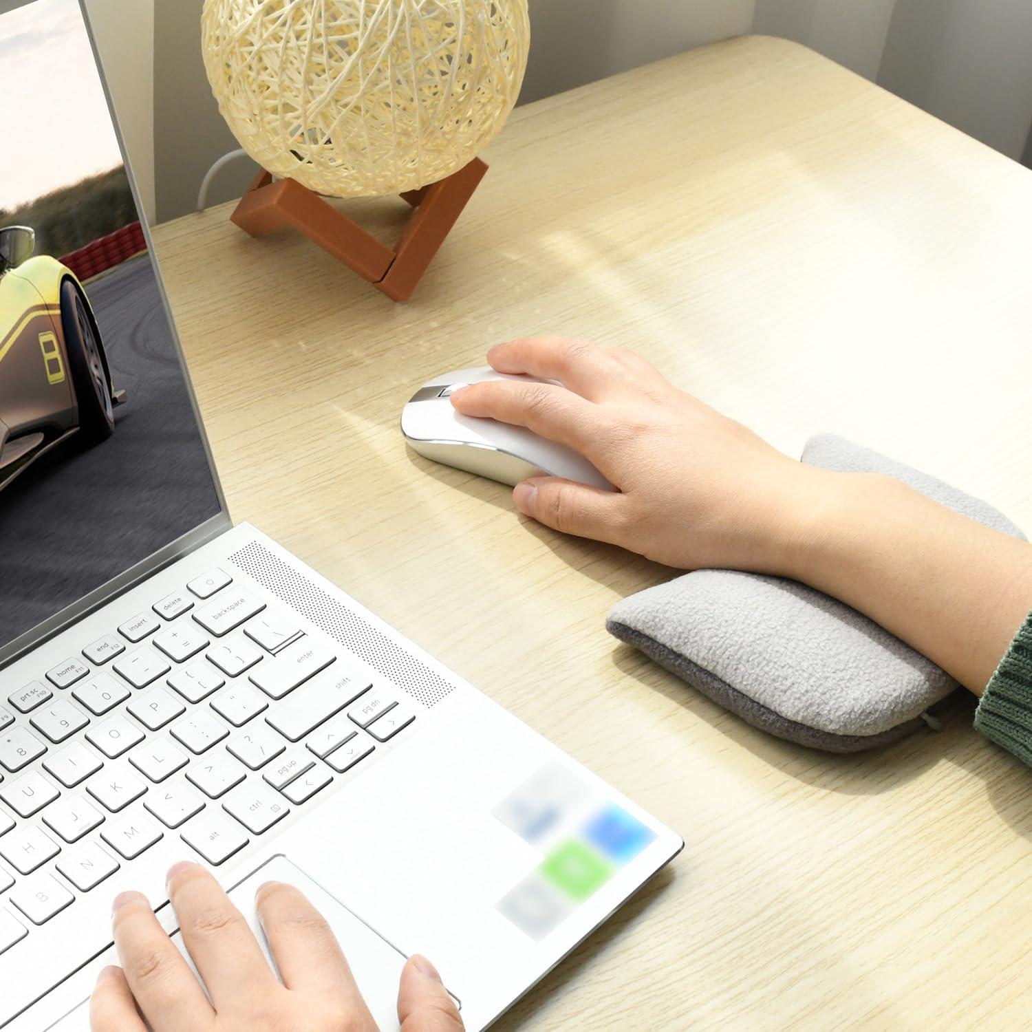 Descanso de Muñeca Ergonómico CandoCraft Grande Gris