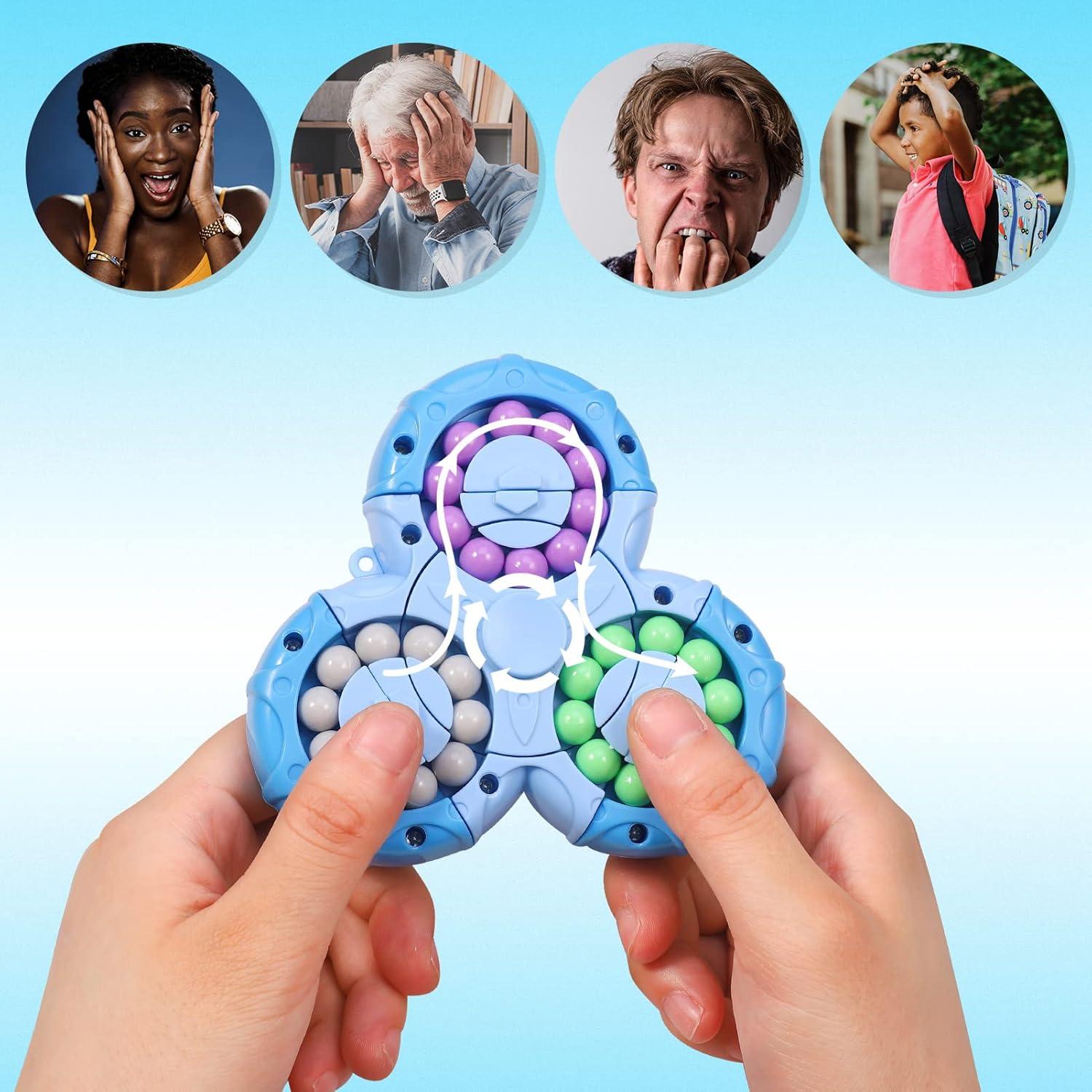 Juguete Antiestrés FRIUSATE Frijol Mágico 10.9cm Azul