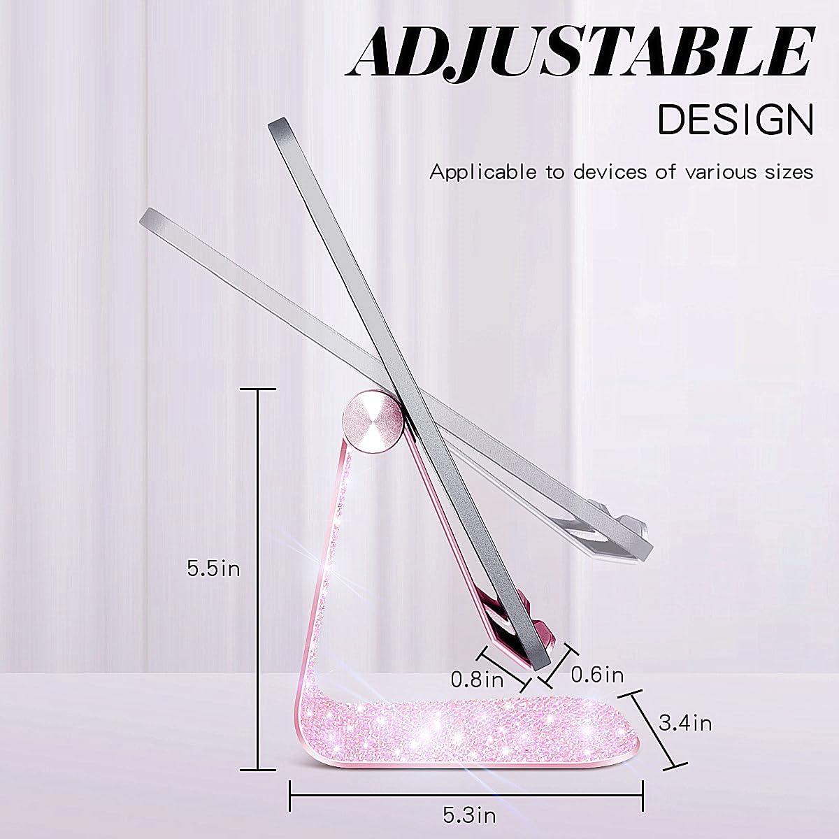 Soporte de Tableta Ajustable Erolagomat Rosa 4-13"