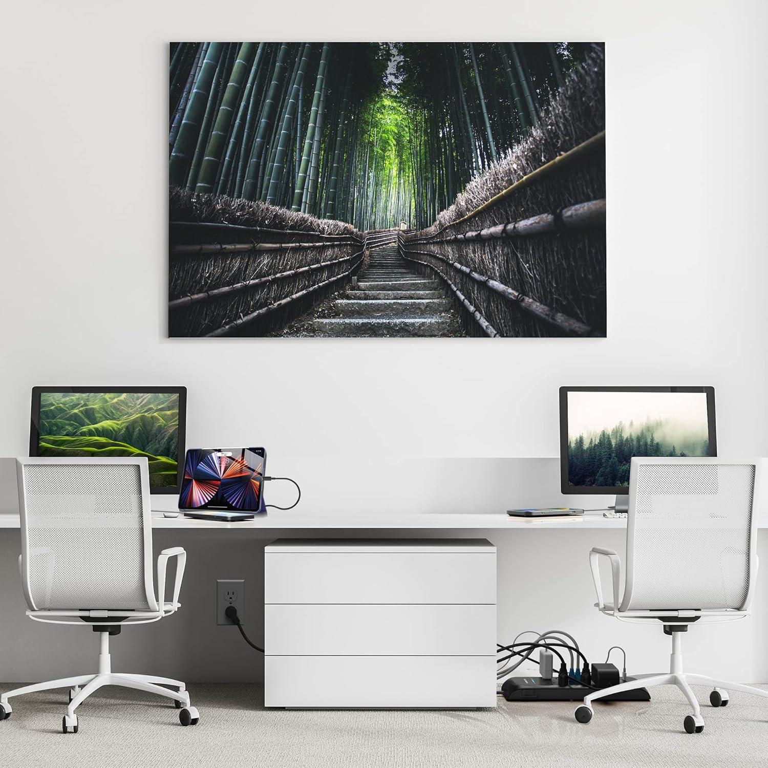 Regleta de Sobretensión Monster Power 10 Salidas 6 Pies Negro