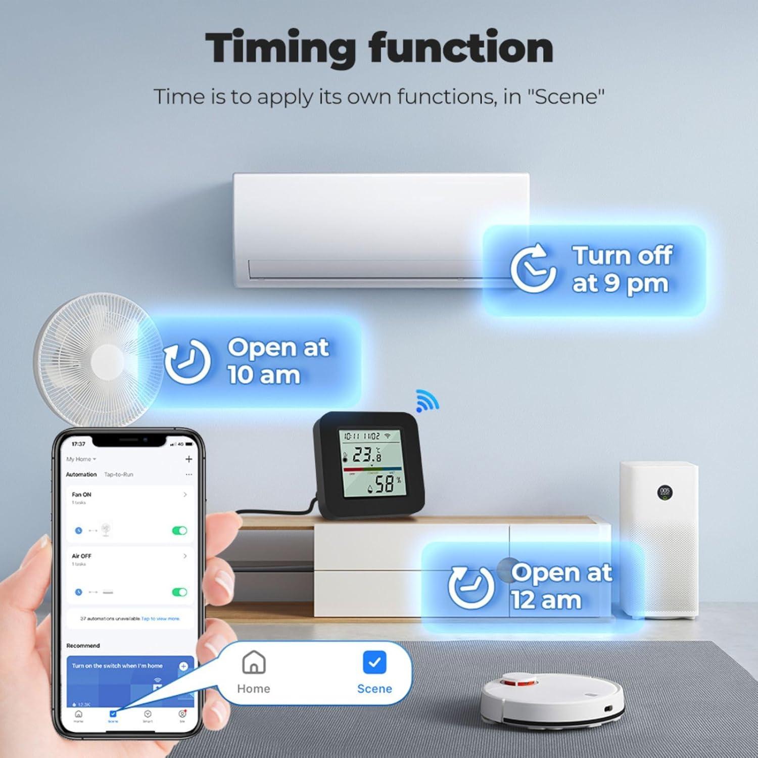 Control Remoto IR WiFi Sanofuturion STHIR-C1 con Sensor T&H